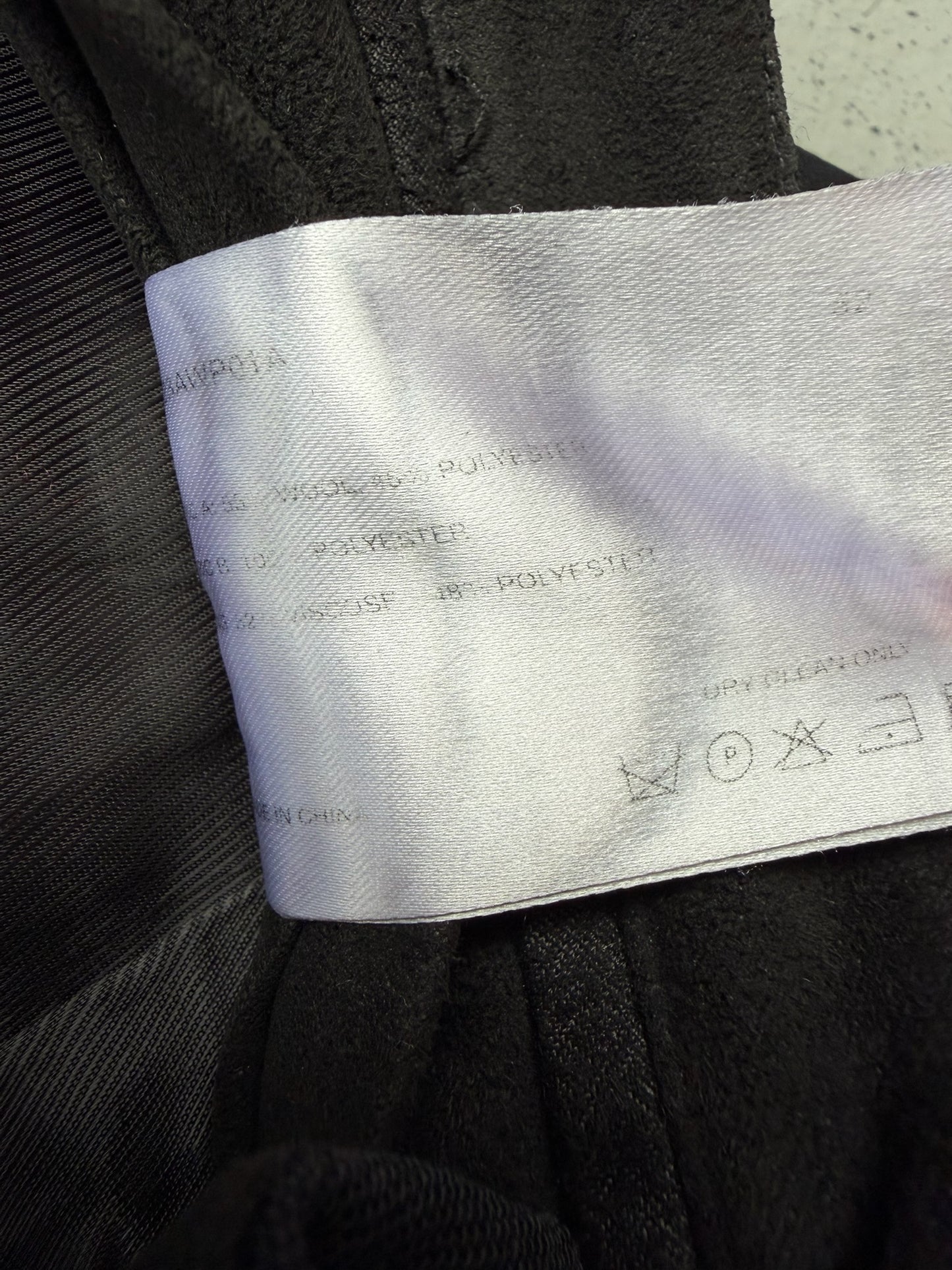 Pet Tree Kor Black Pleated Trousers (52)