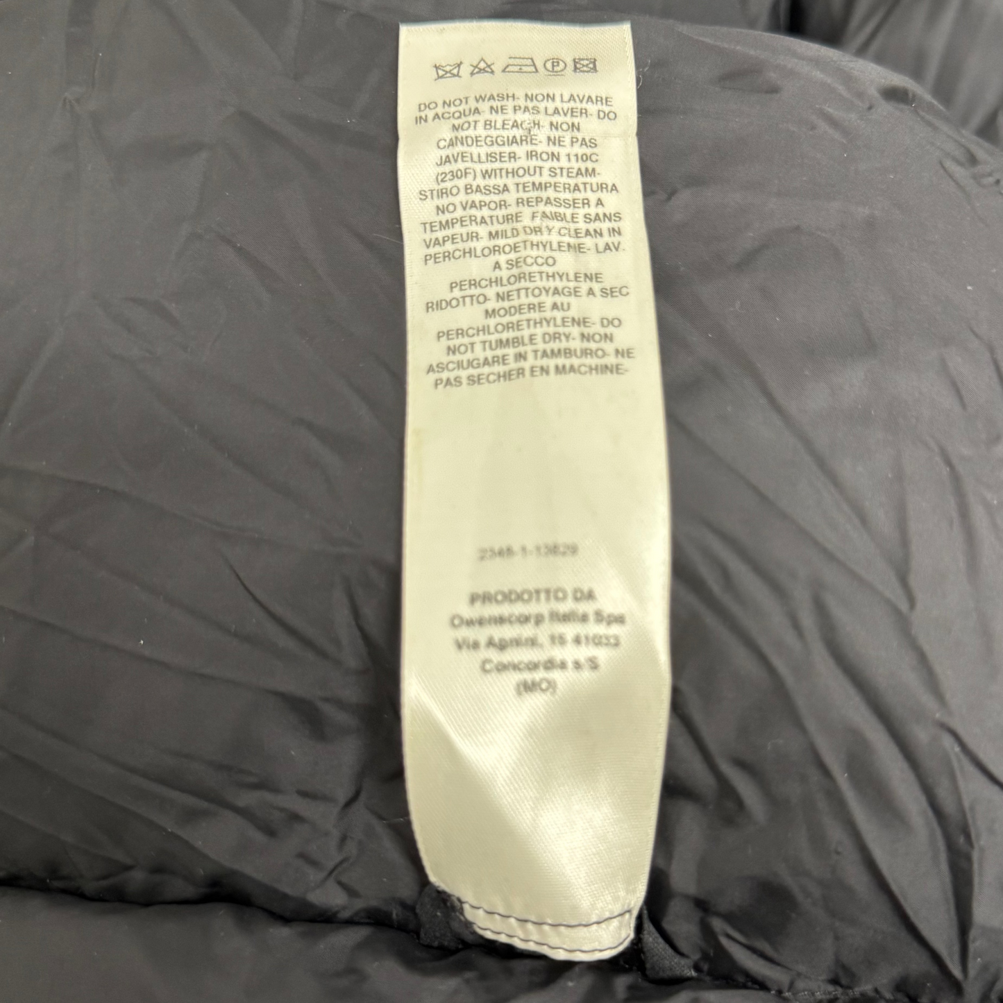 Rick Owens FW19 Larry Long Puffer Scarf (OS)