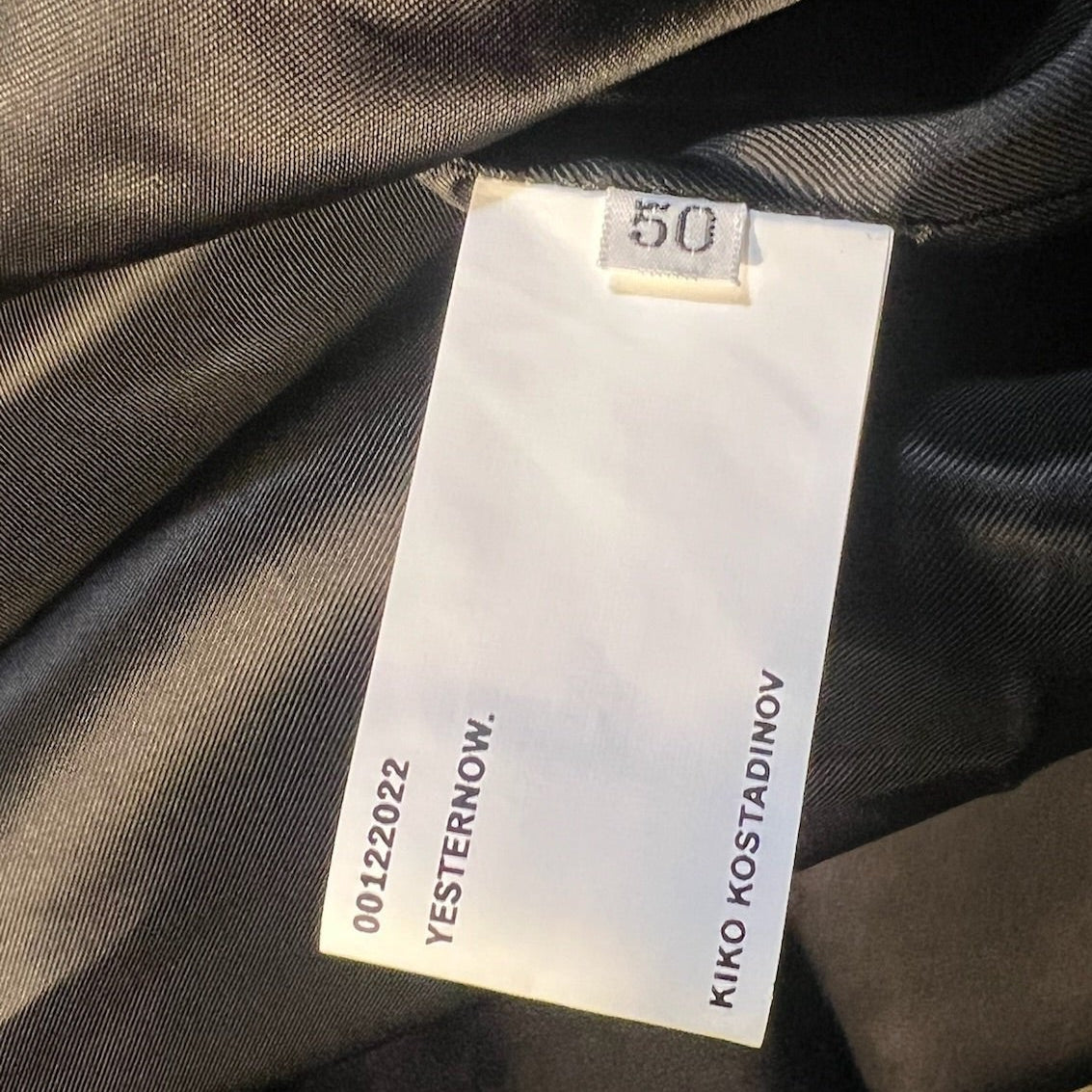 Kiko Kostadinov 00112022 Yesternow Haidu Overcoat (L)