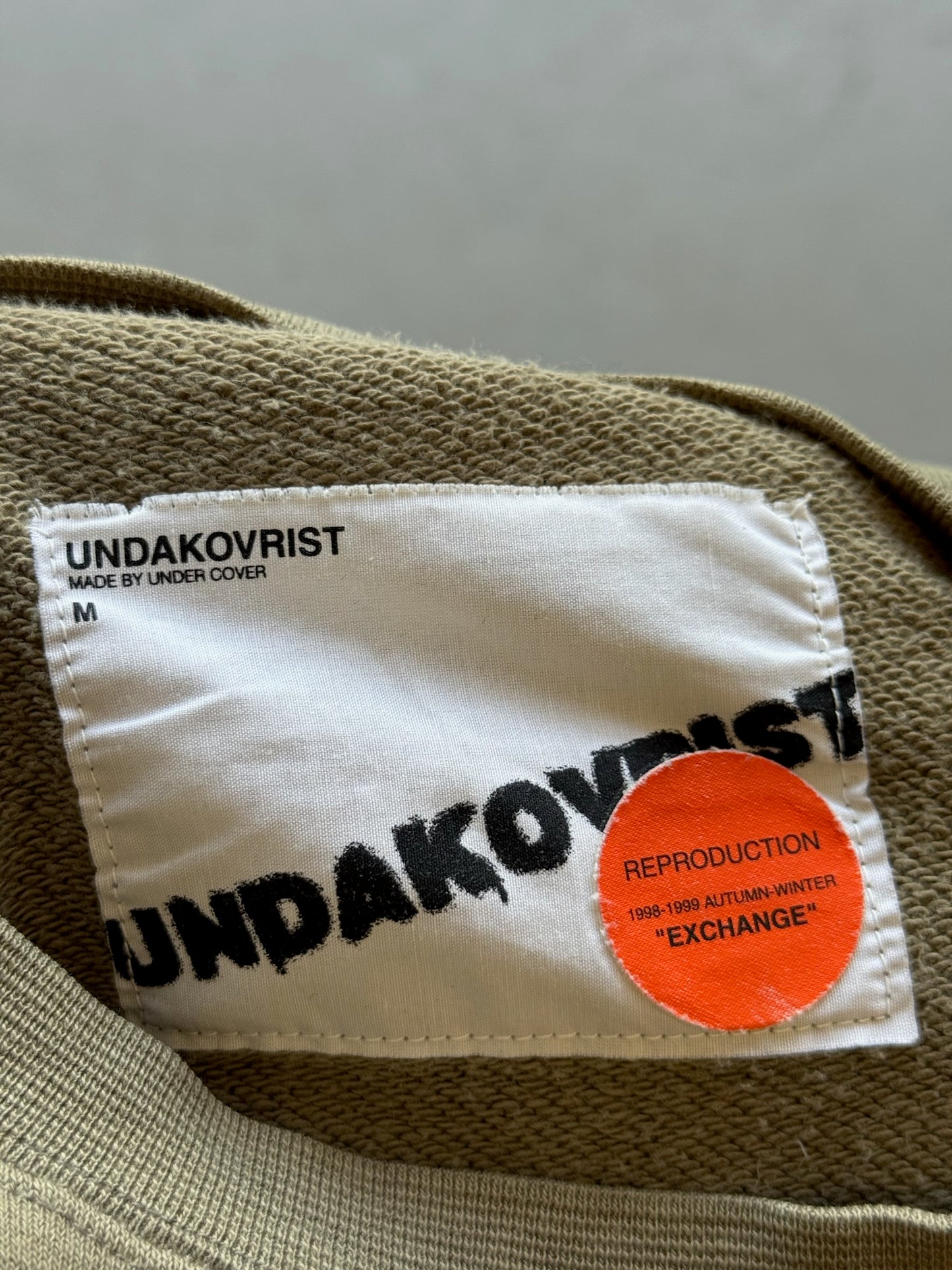 Undercover Undakovrist AW98/99 "Exchange" Troy Sweatshirt (M)
