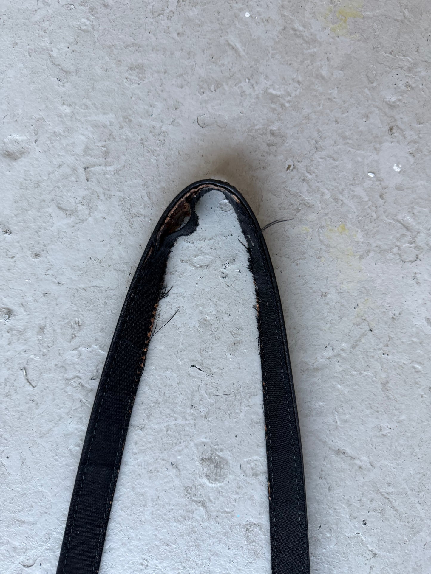 Yohji Yamamoto Modular Black Zip Leather Bag (OS)