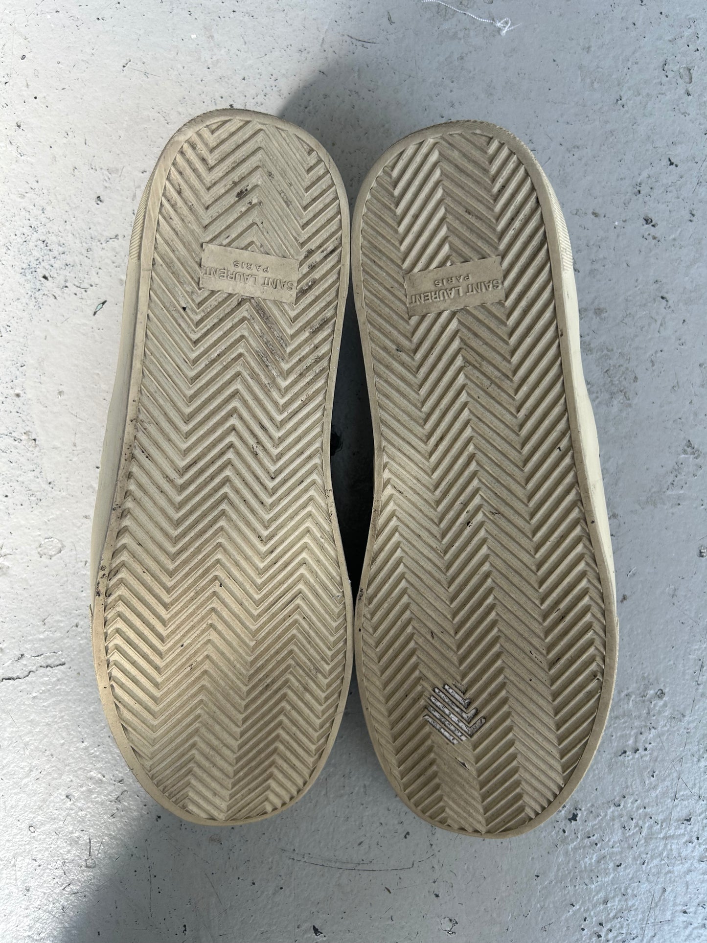 Saint Laurent Paris Leopard Print Sneakers (43)