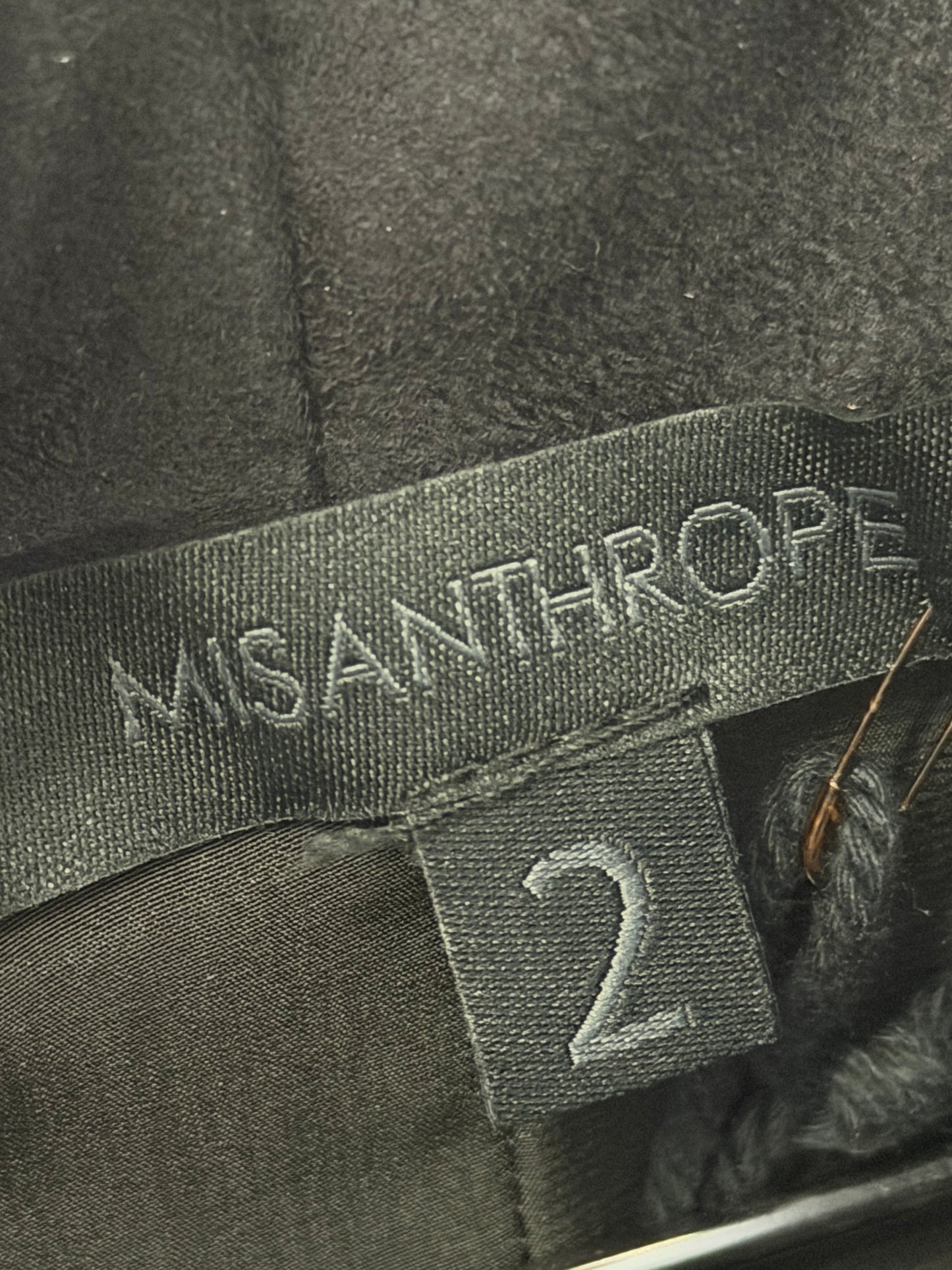 Misanthrope Asymmetrical Black Zip Up Jacket (2)