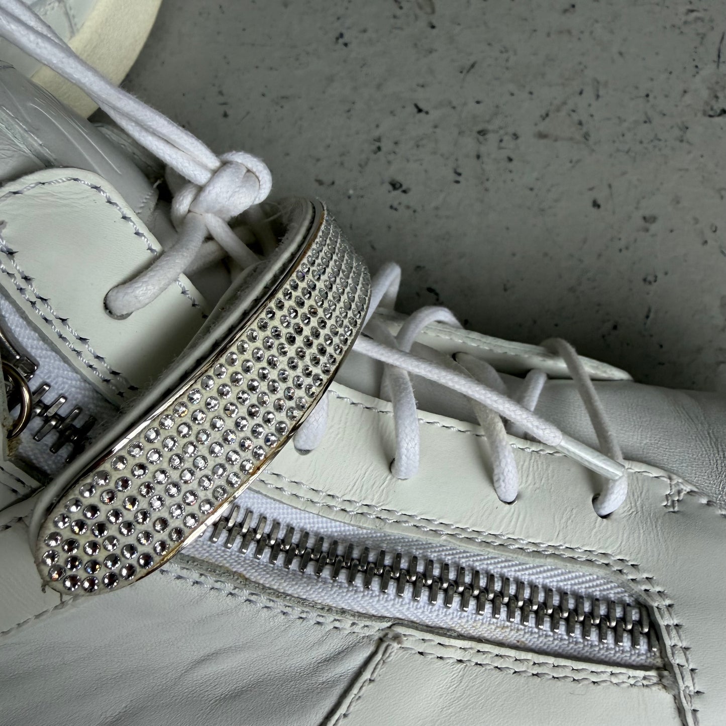Giuseppe Zanotti Gem Strap Sneakers (40)