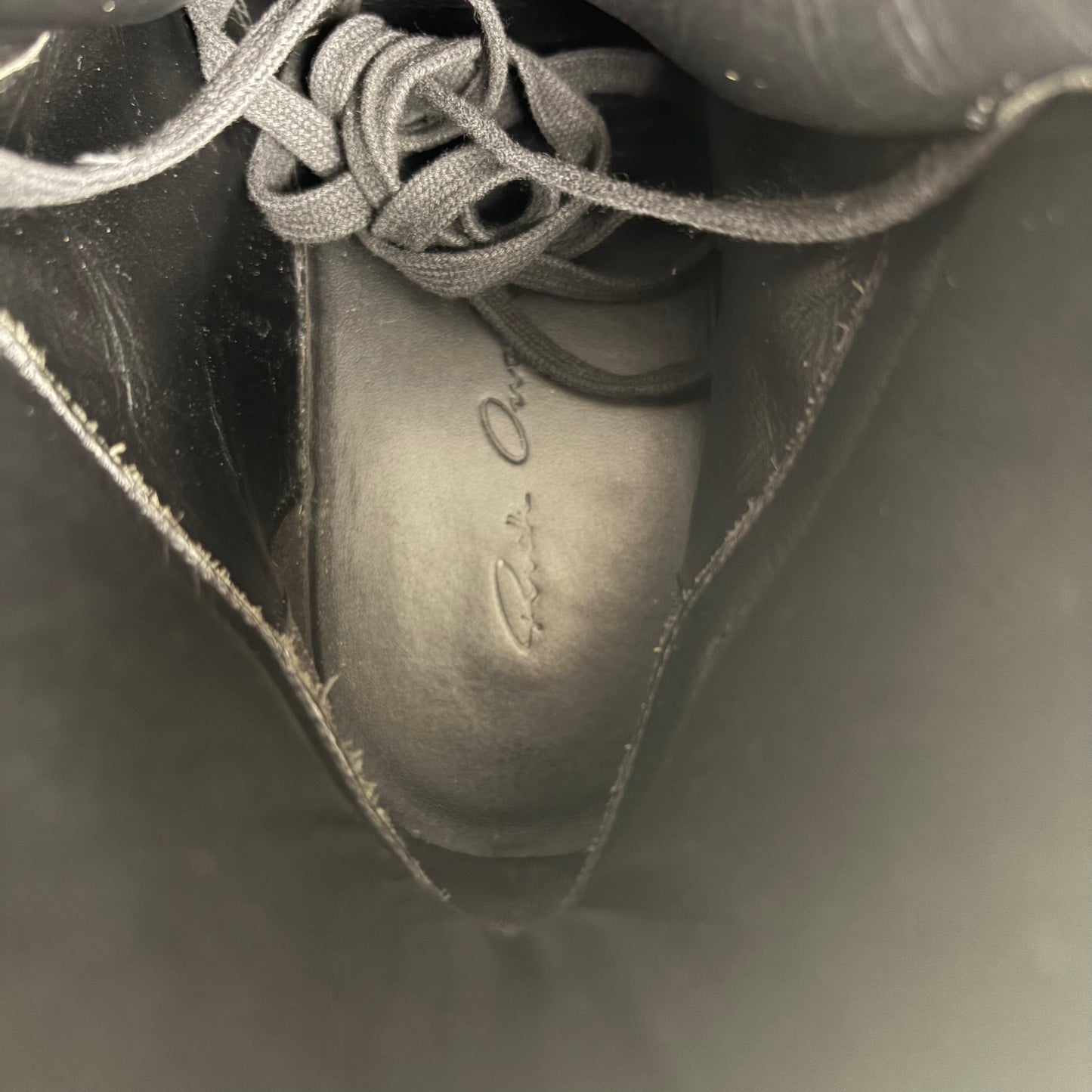 Rick Owens Creeper Hiking Boots (41)