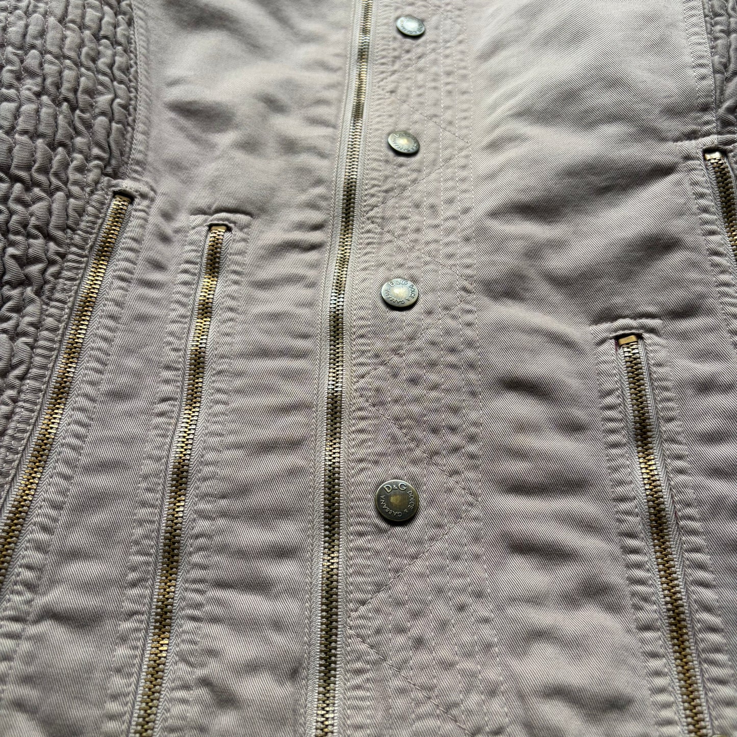 Dolce and Gabbana AW03 Multi Zip Jacket (M)