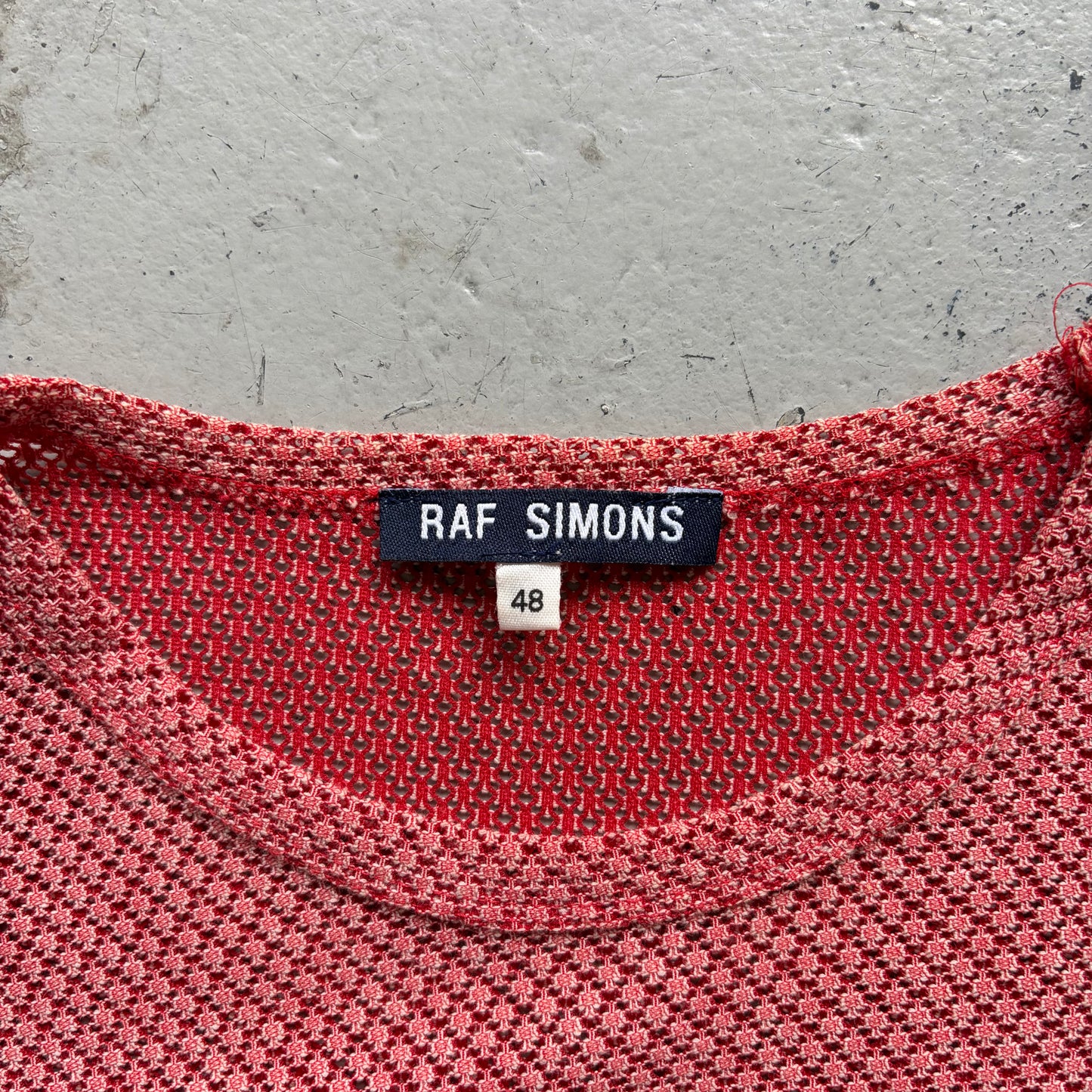 Raf Simons 90's Salmon Sheer Long Sleeve (48)