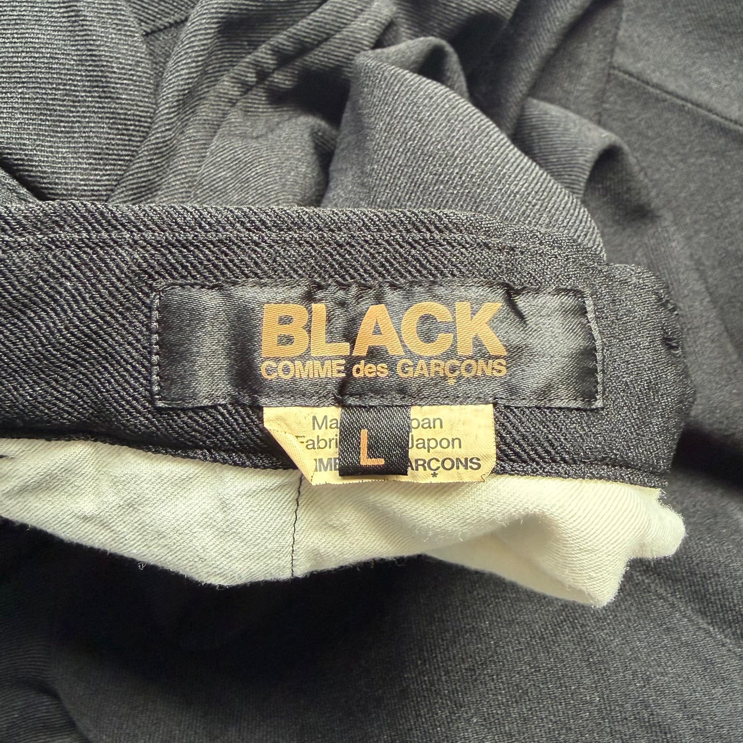 Comme Des Garcons Black Pleated Shorts (L)