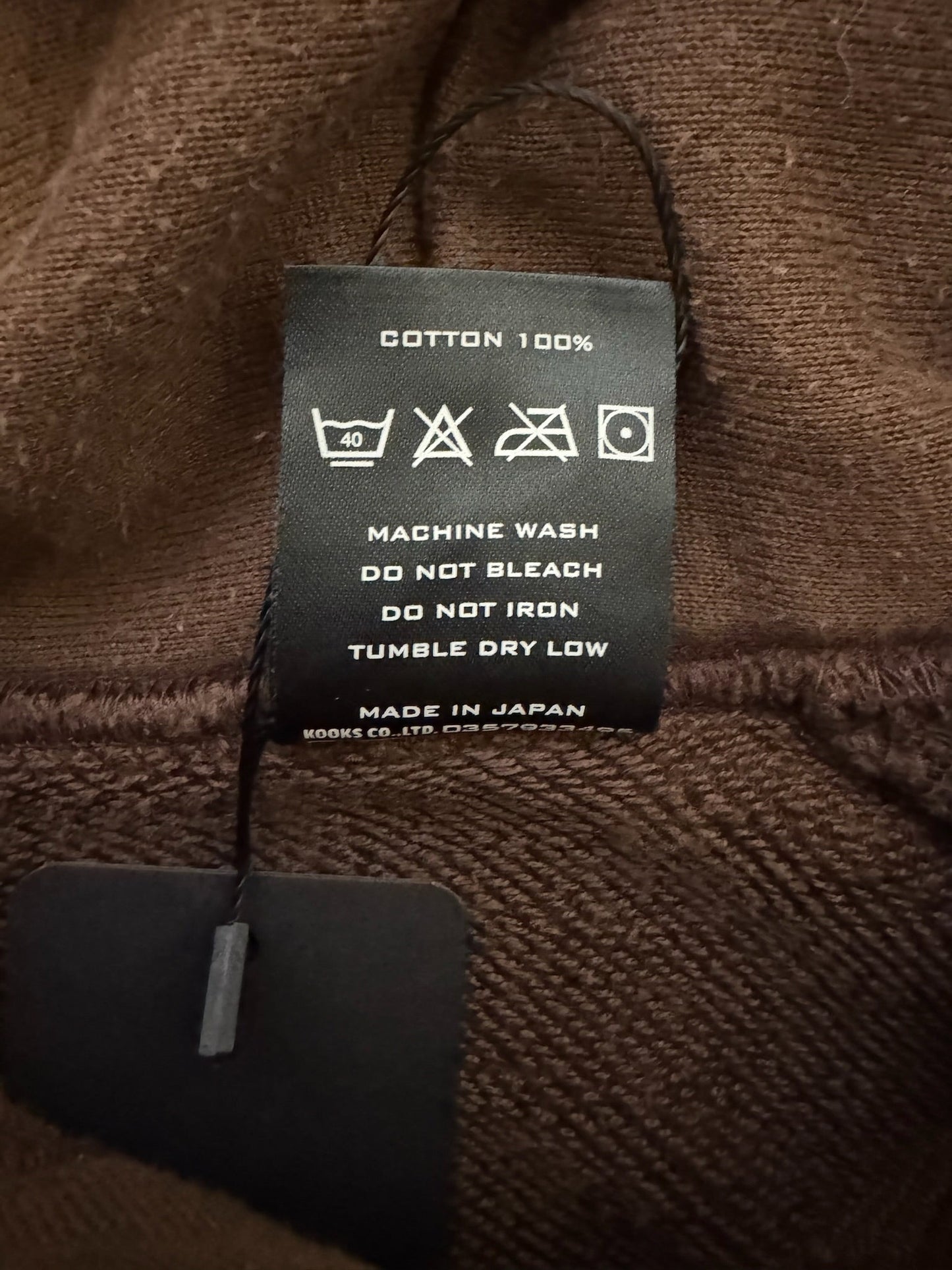 Number Nine Brown Hoodie (0)