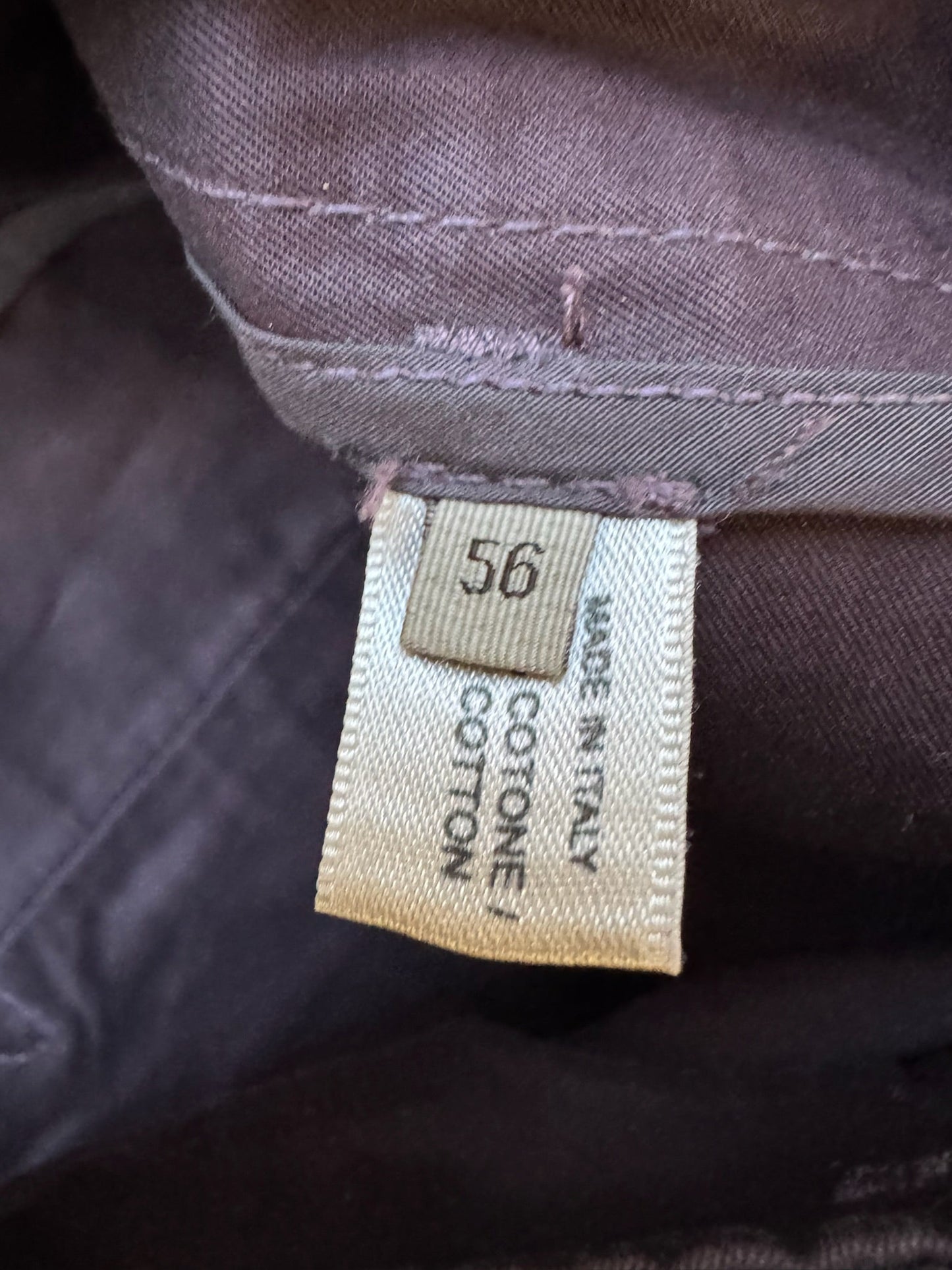 Bottega Veneta Maroon Trousers (56)