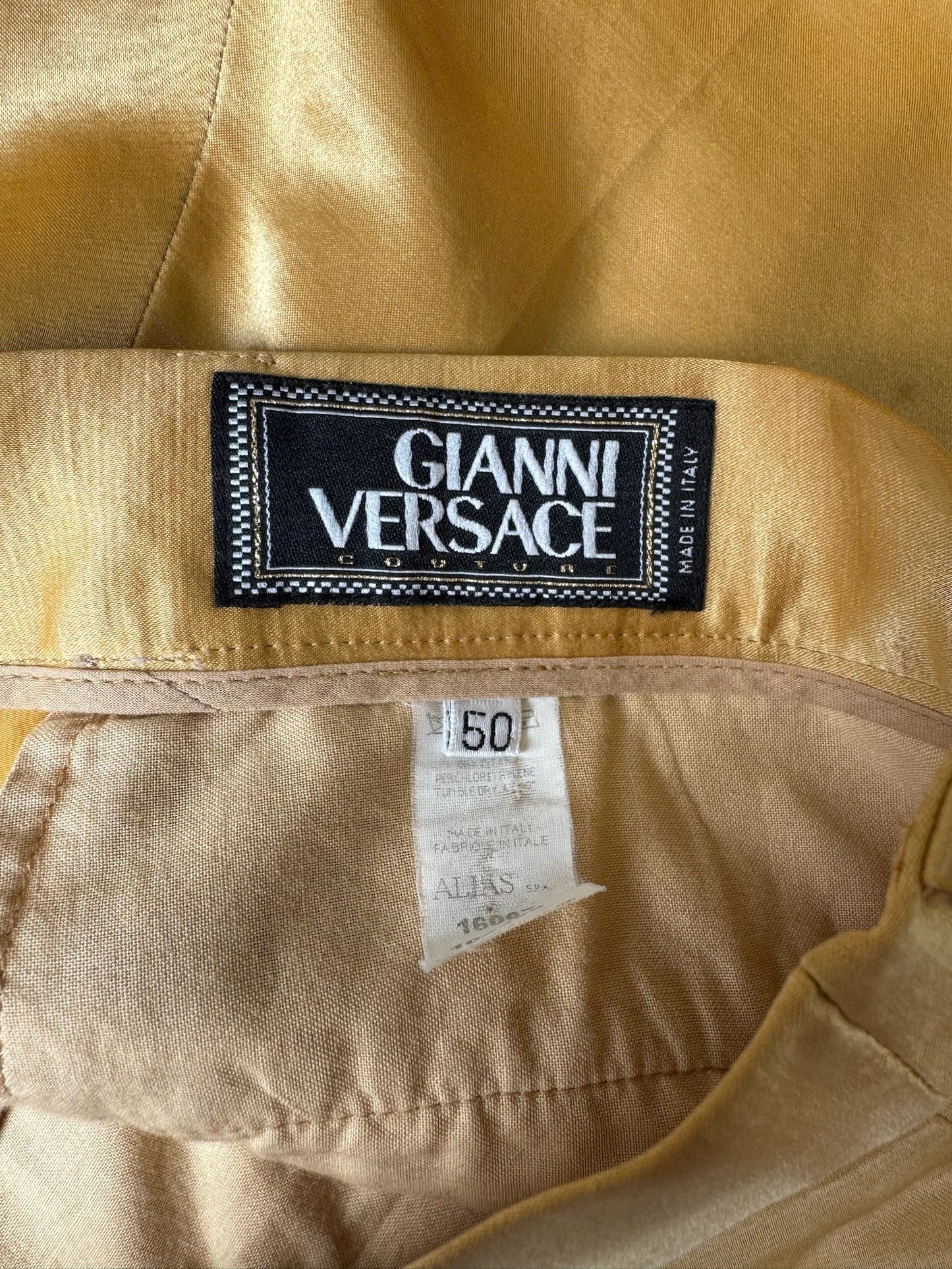 Versace Silk Trousers (50)