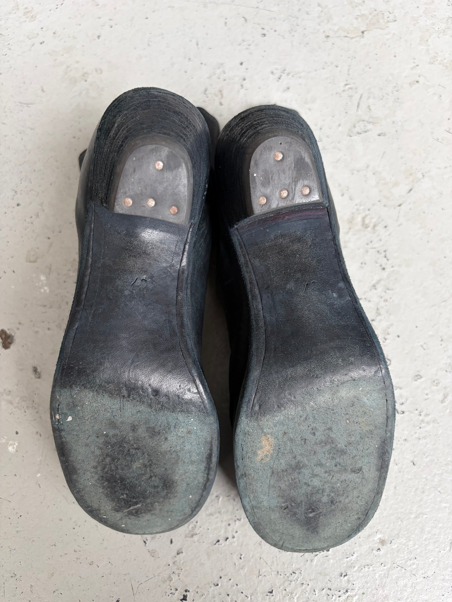 Guidi 3006 Horse Leather Backzip Heels (37)