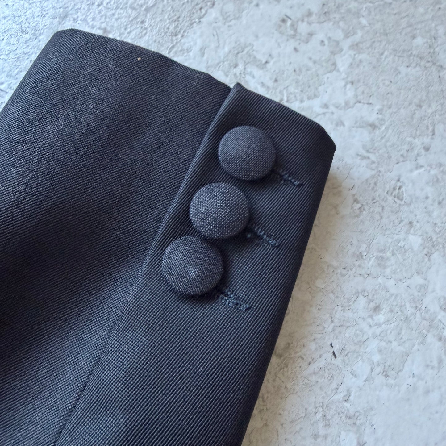 Balmain Decarnin Black Wool Shawl Blazer (36)
