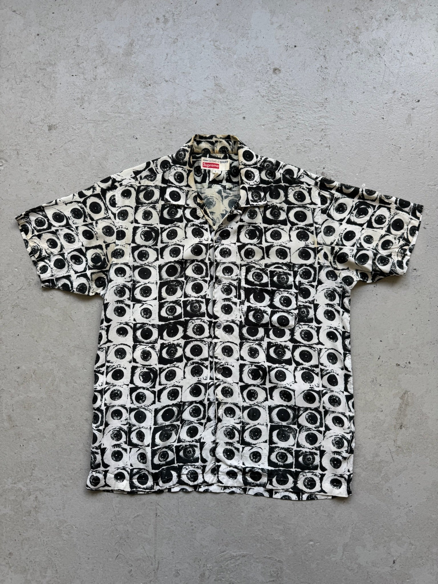 Comme Des Garcons Supreme Eyes Button Up (M) – marco sqrd