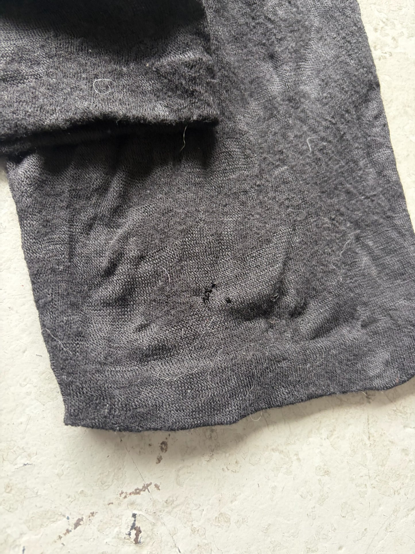 Our Legacy Sheer Wool Black Long Sleeve (52)
