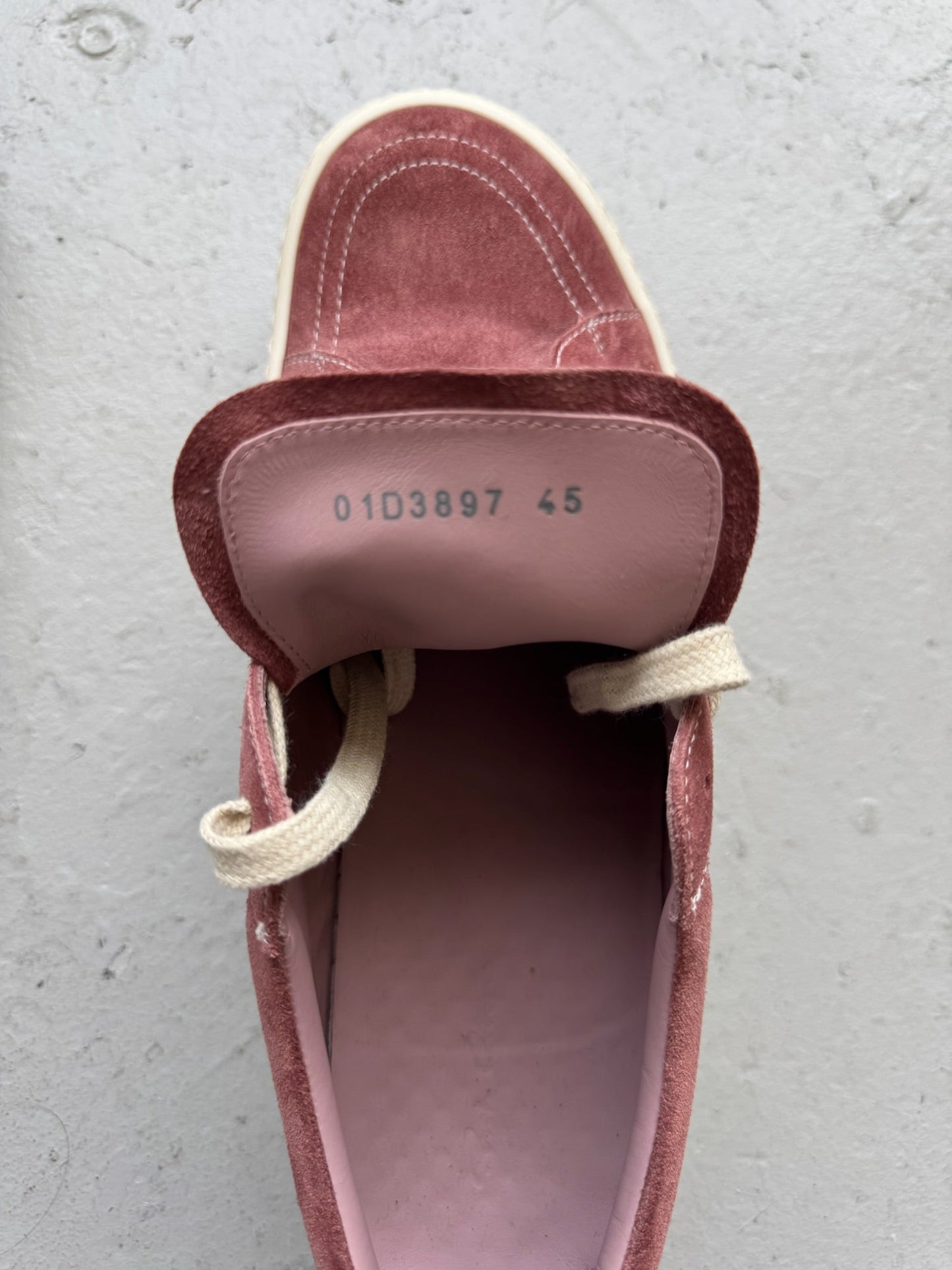 Rick Owens Pink Dust Suede Vans (45)