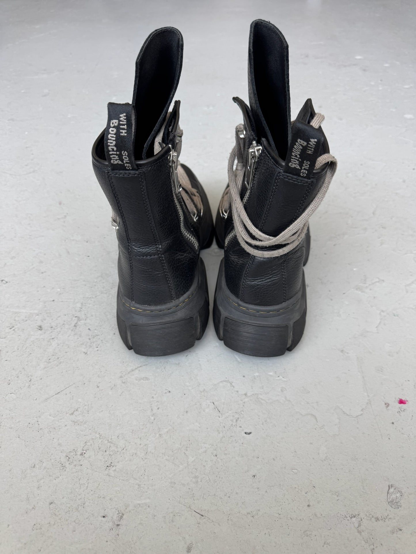 Rick Owens Doc Martens 1460 Bex Sole Boots (45)