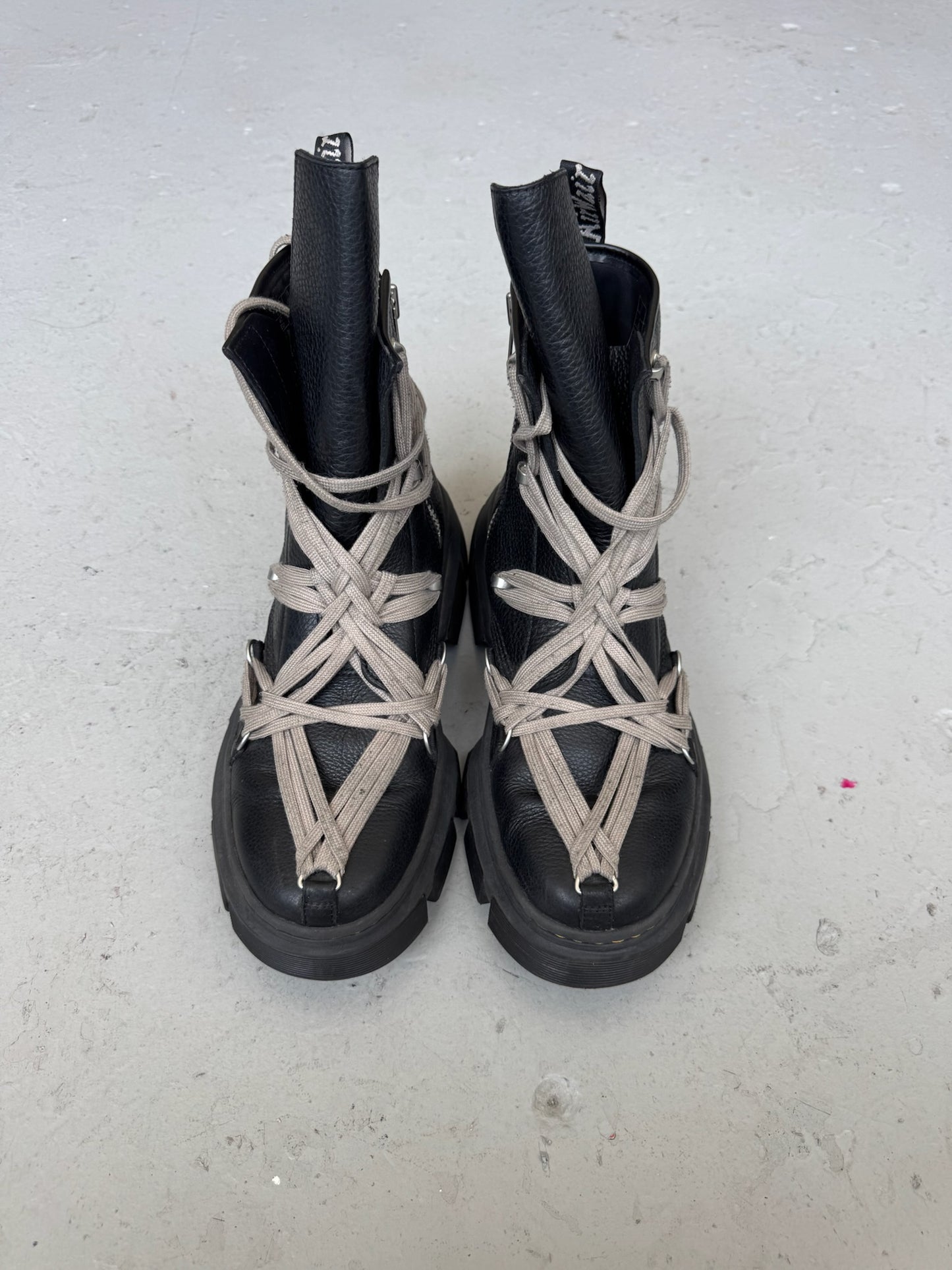 Rick Owens Doc Martens 1460 Bex Sole Boots (45)