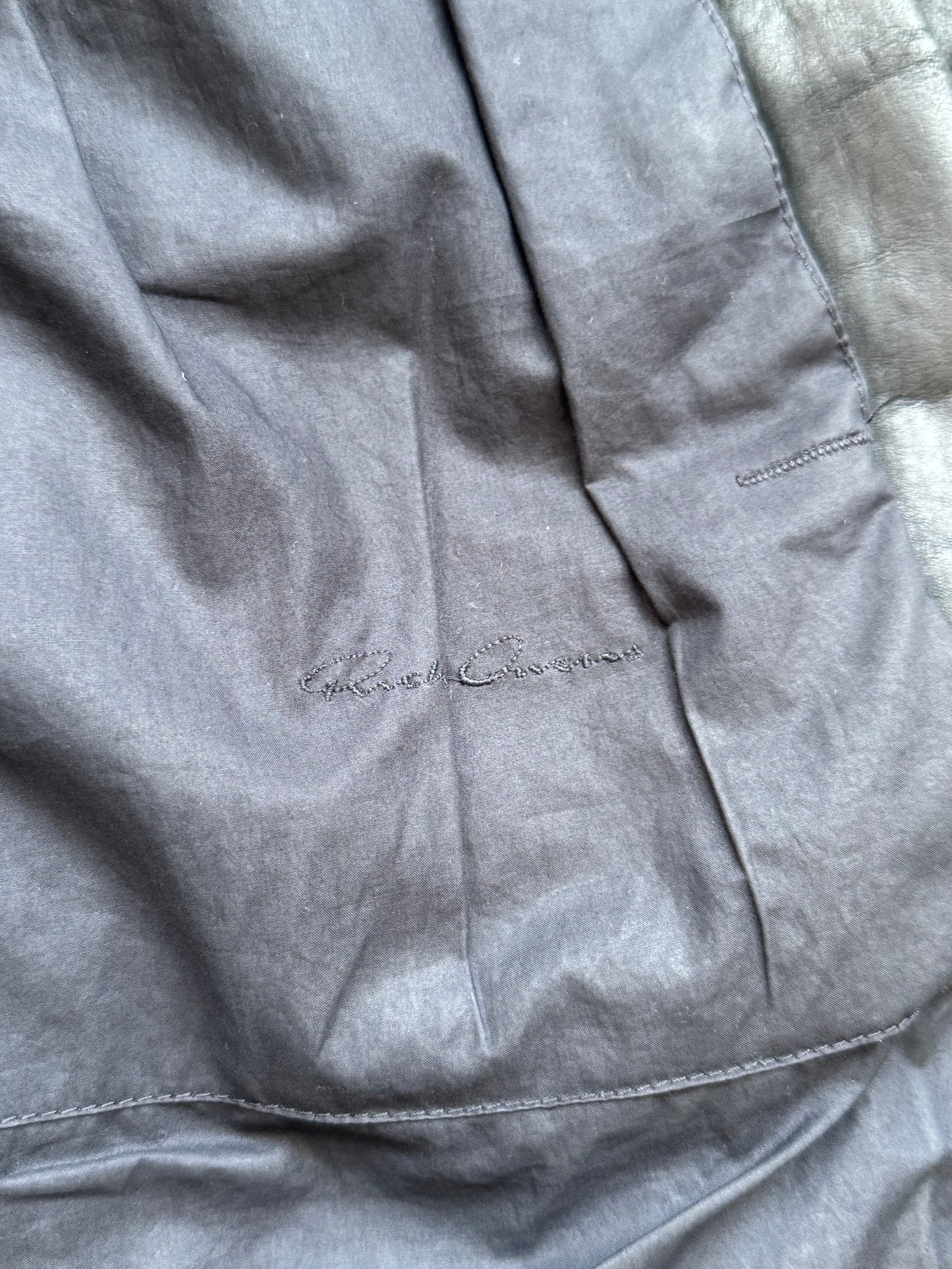 Rick Owens Black Leather Stooges Jacket (M)