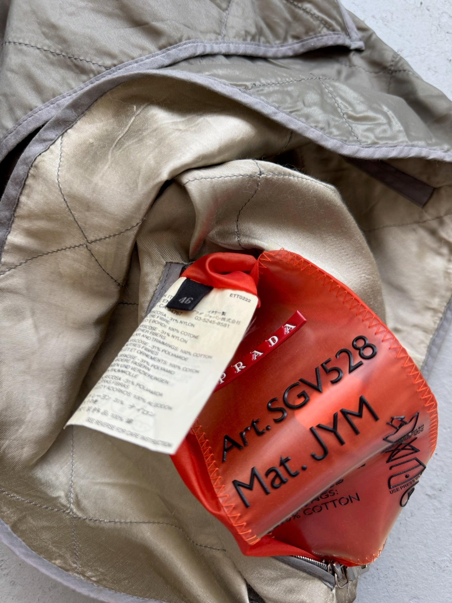 Prada Nylon Vest Jacket (46)