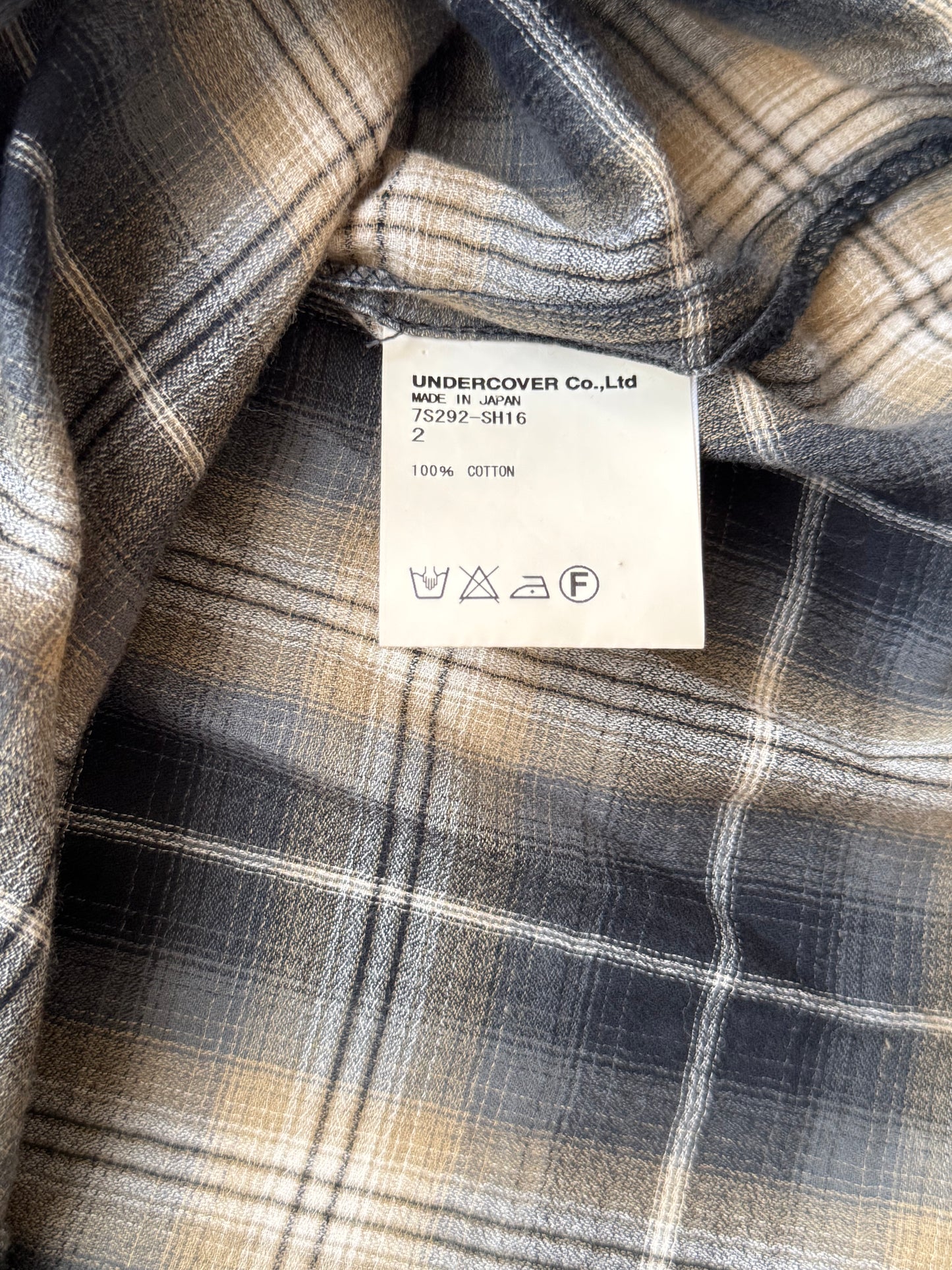 Undercoverism Plaid Short Sleeve Button Up (2)