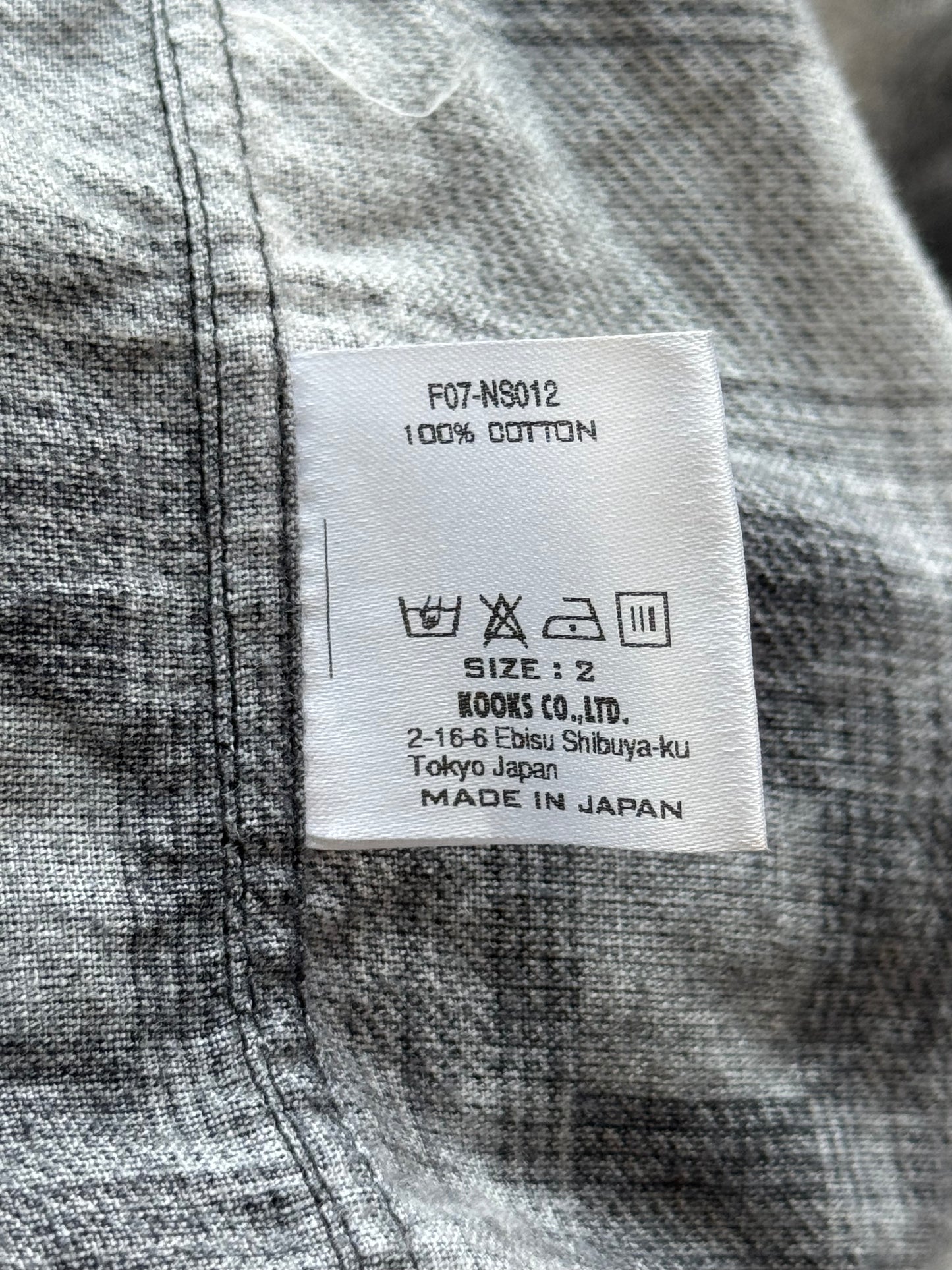 Number Nine Button Up Flannel (2)