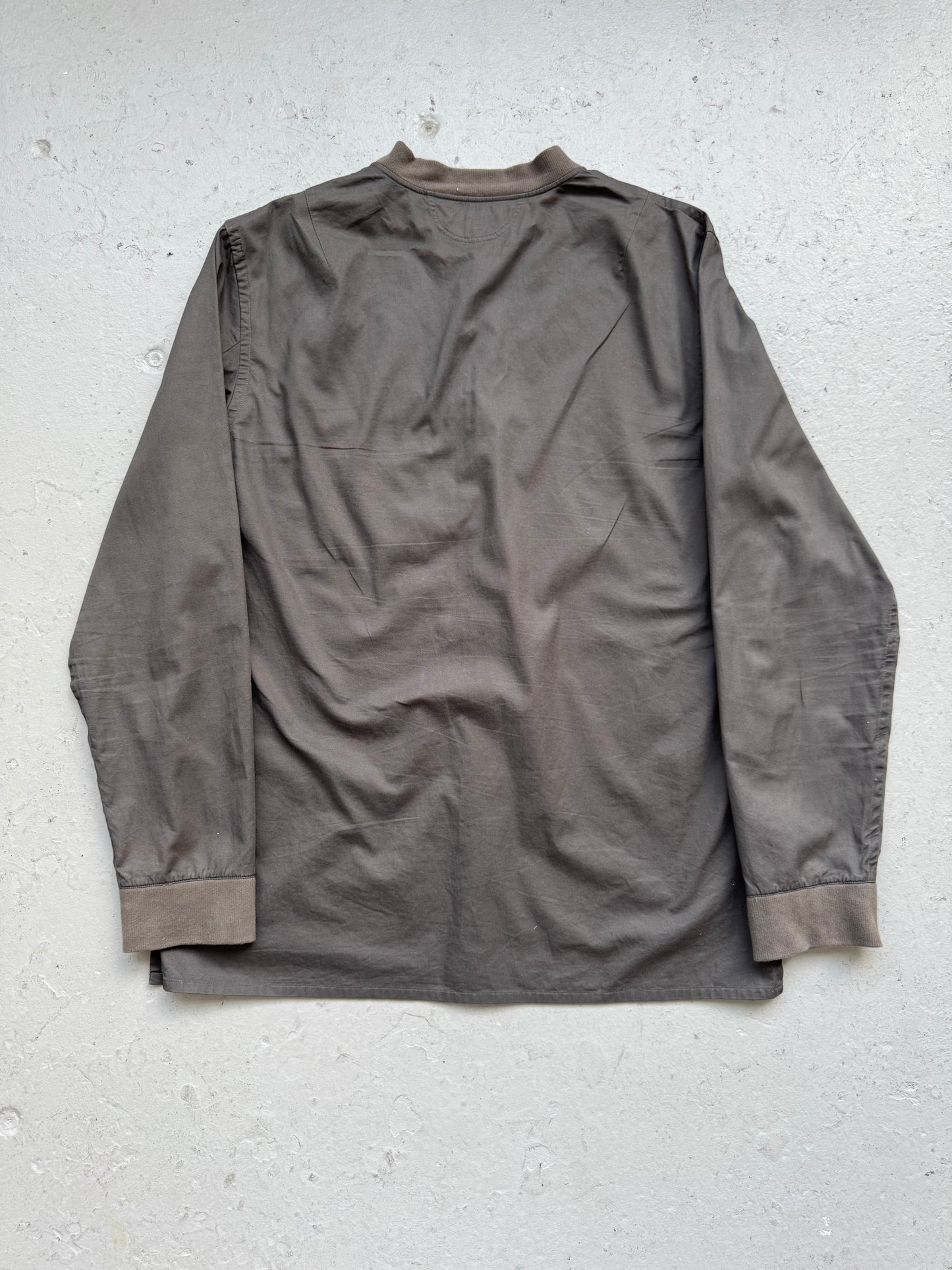 Helmut Lang Collarless Olive Long Sleeve (L)