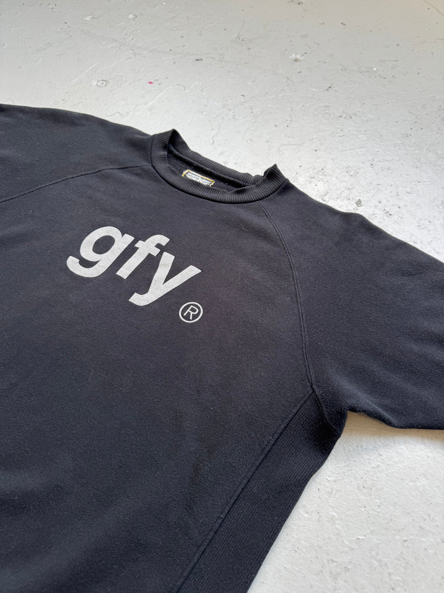 Undercover 2000 Go Fuck Yourself Black Raglan Sleeve Shirt (L)