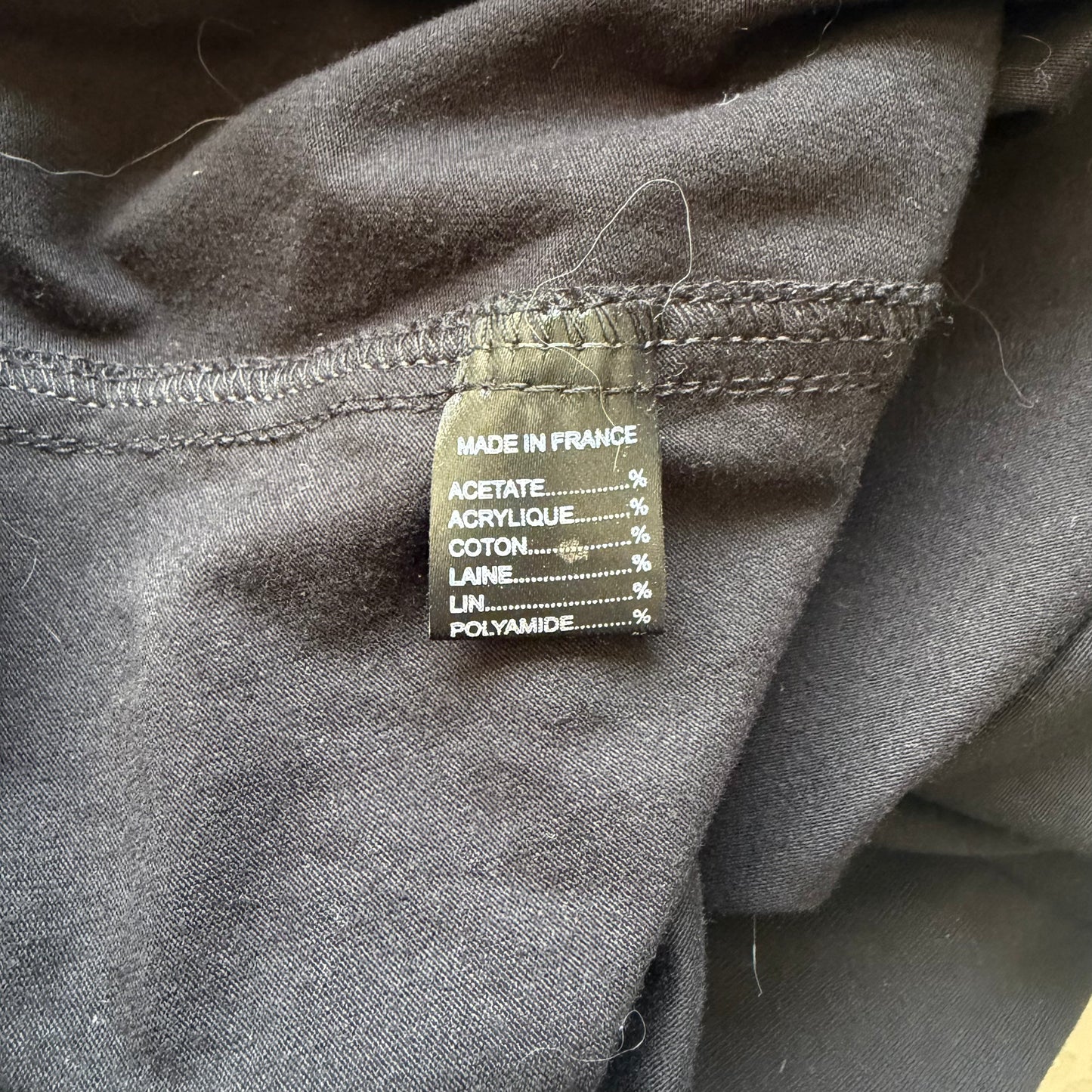 Sandrine Philippe Black Oversize Shirt (48)