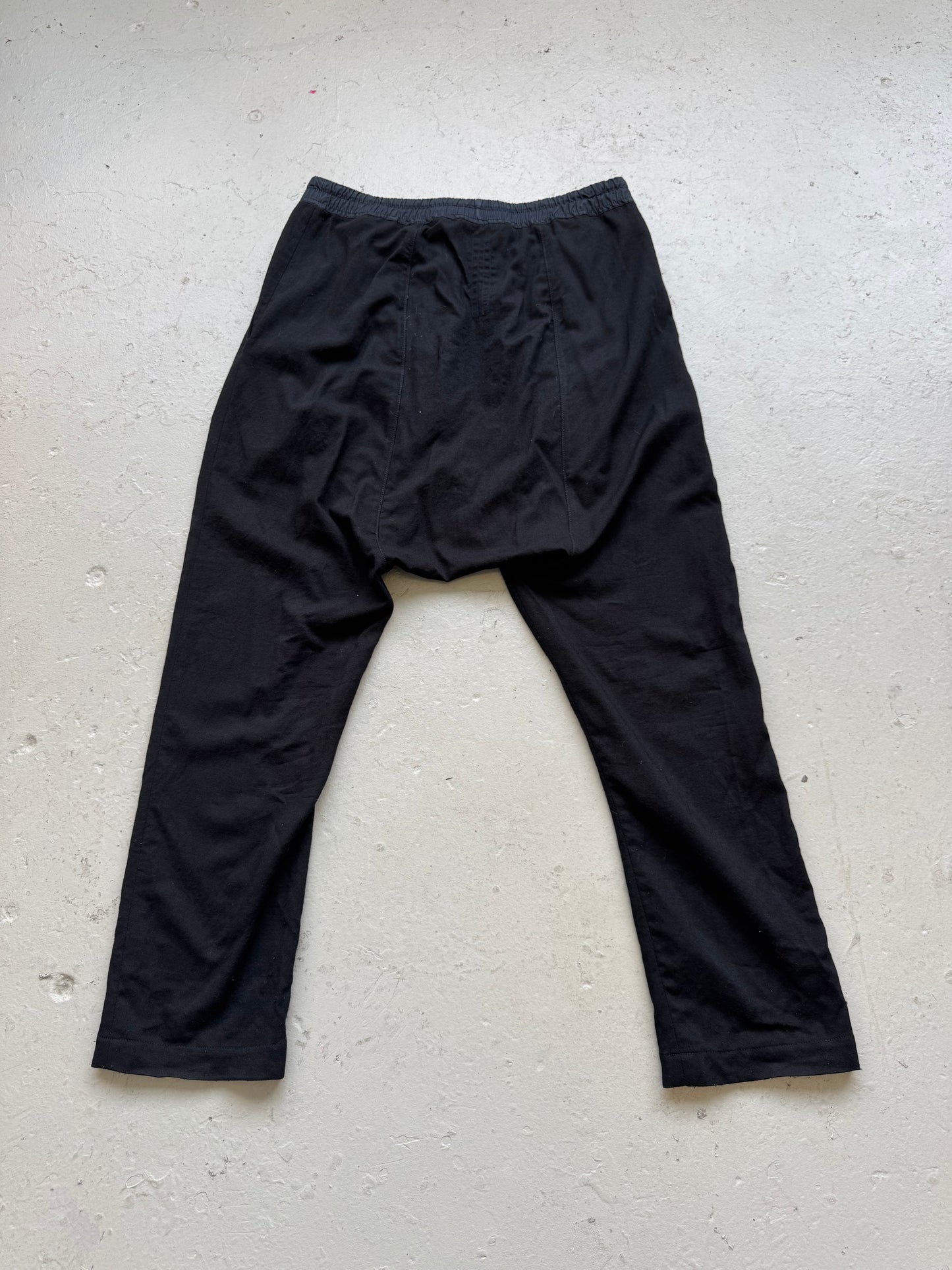 Rick Owens Mountain FW12 Wool Drop Crotch Trousers