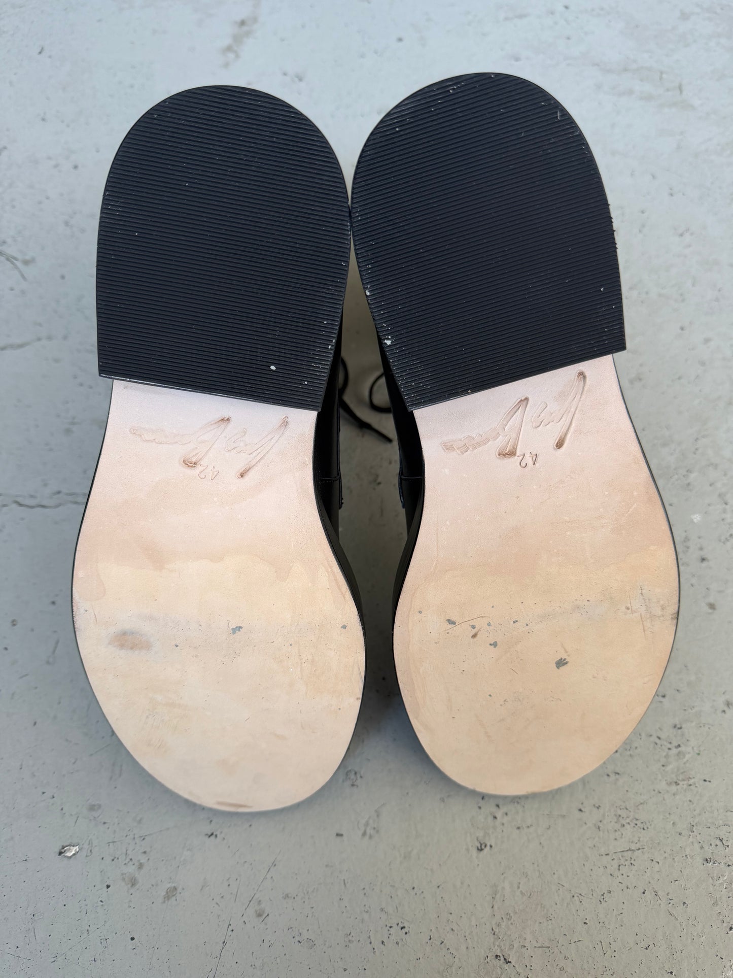 Ives Barrera Ready To Wear Samuel Combat Boots (42)