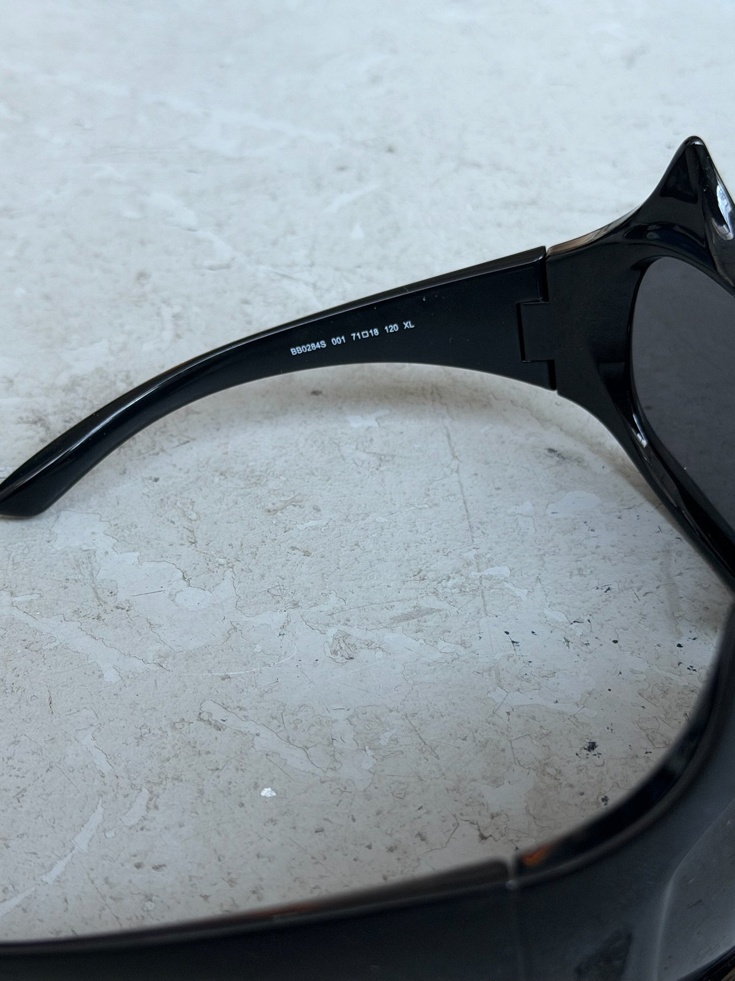 Balenciaga Gotham Cat Black Sunglasses (OS)