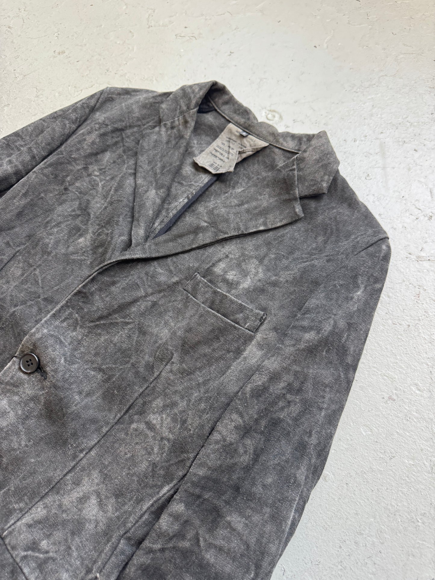RIPVANWINKLE Stone Wash Blazer (S)