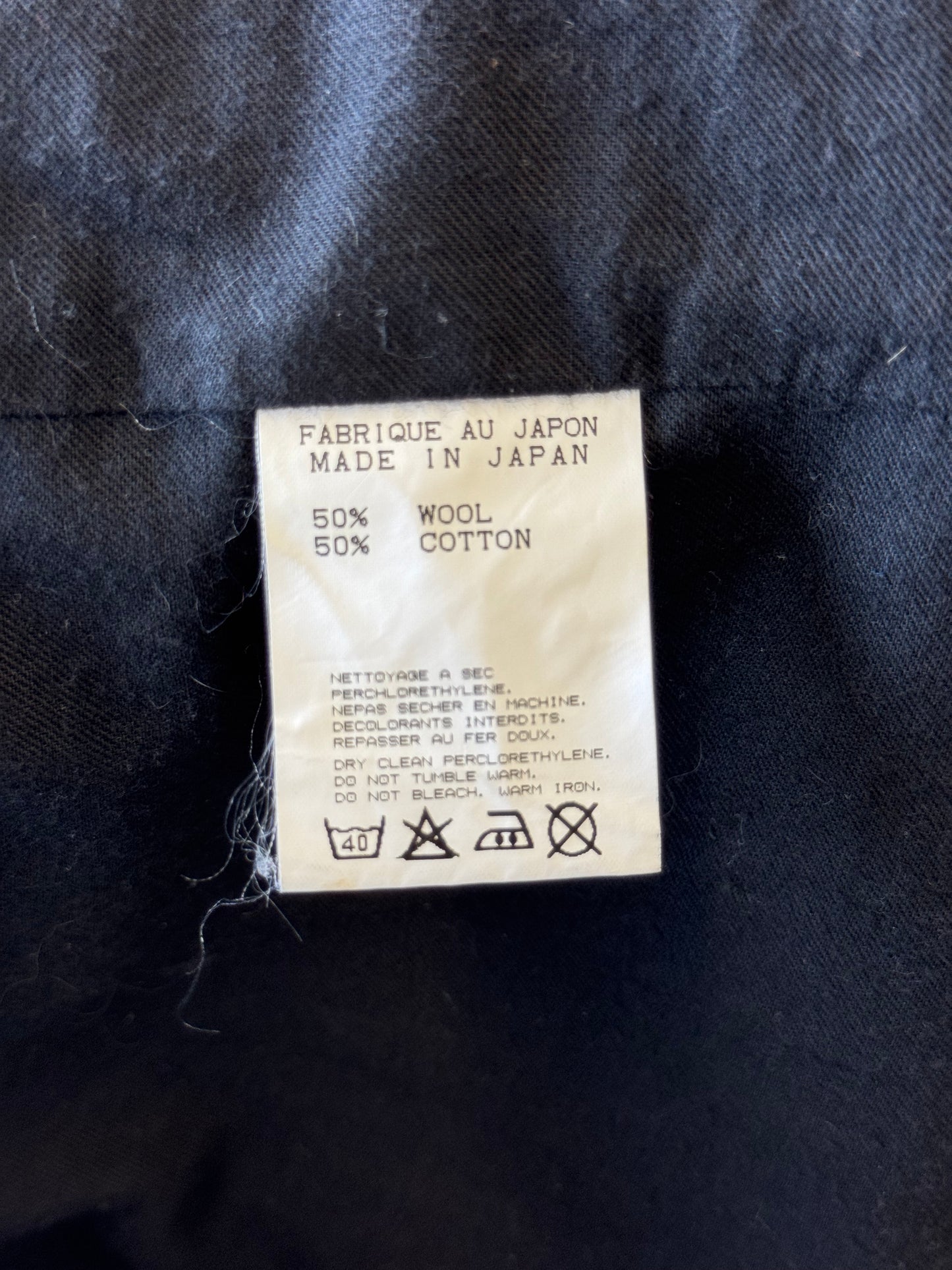RIPVANWINKLE 50% Wool / 50% Cotton Jacket (3)