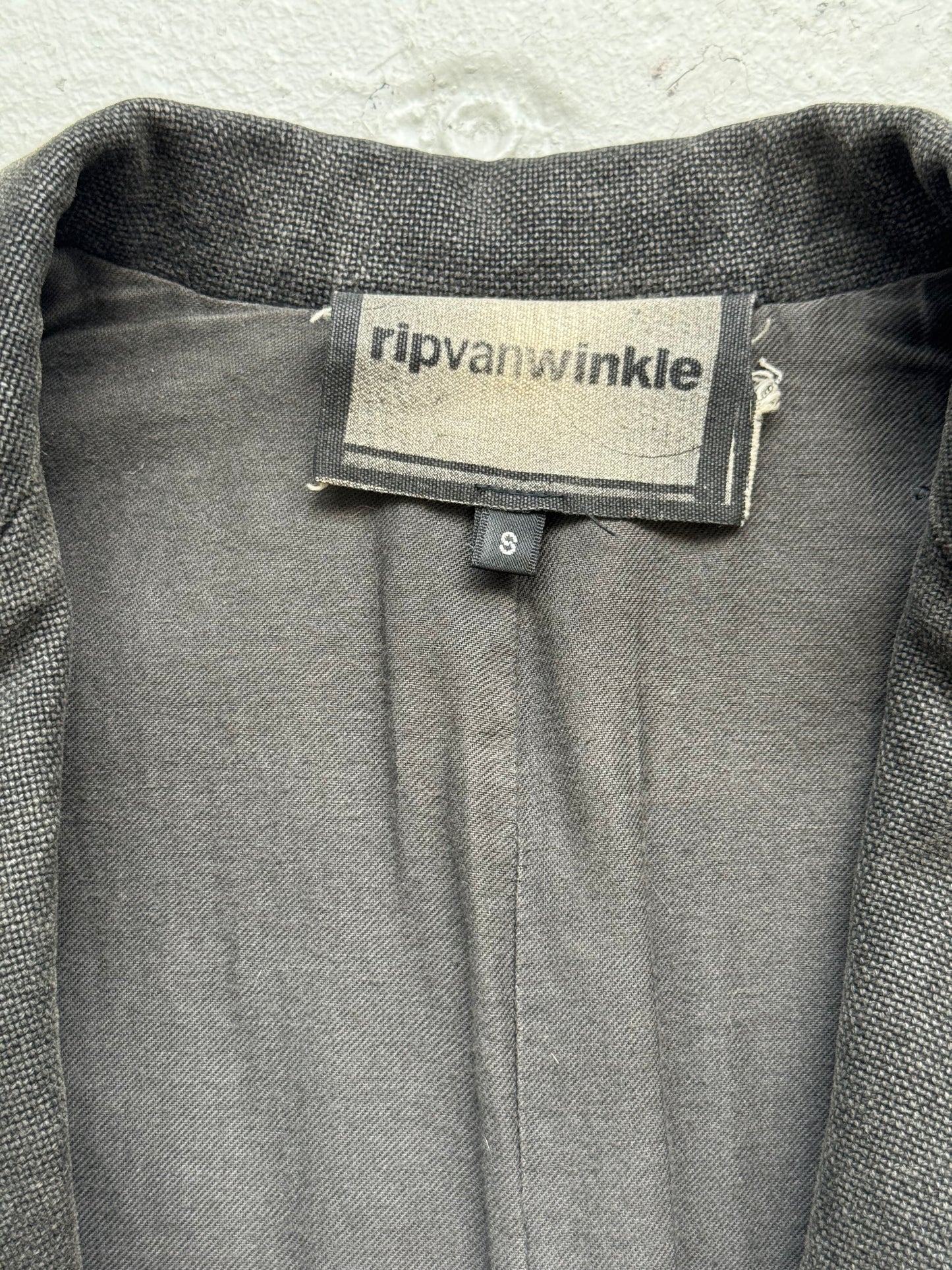 RIPVANWINKLE Grey Blazer (S)