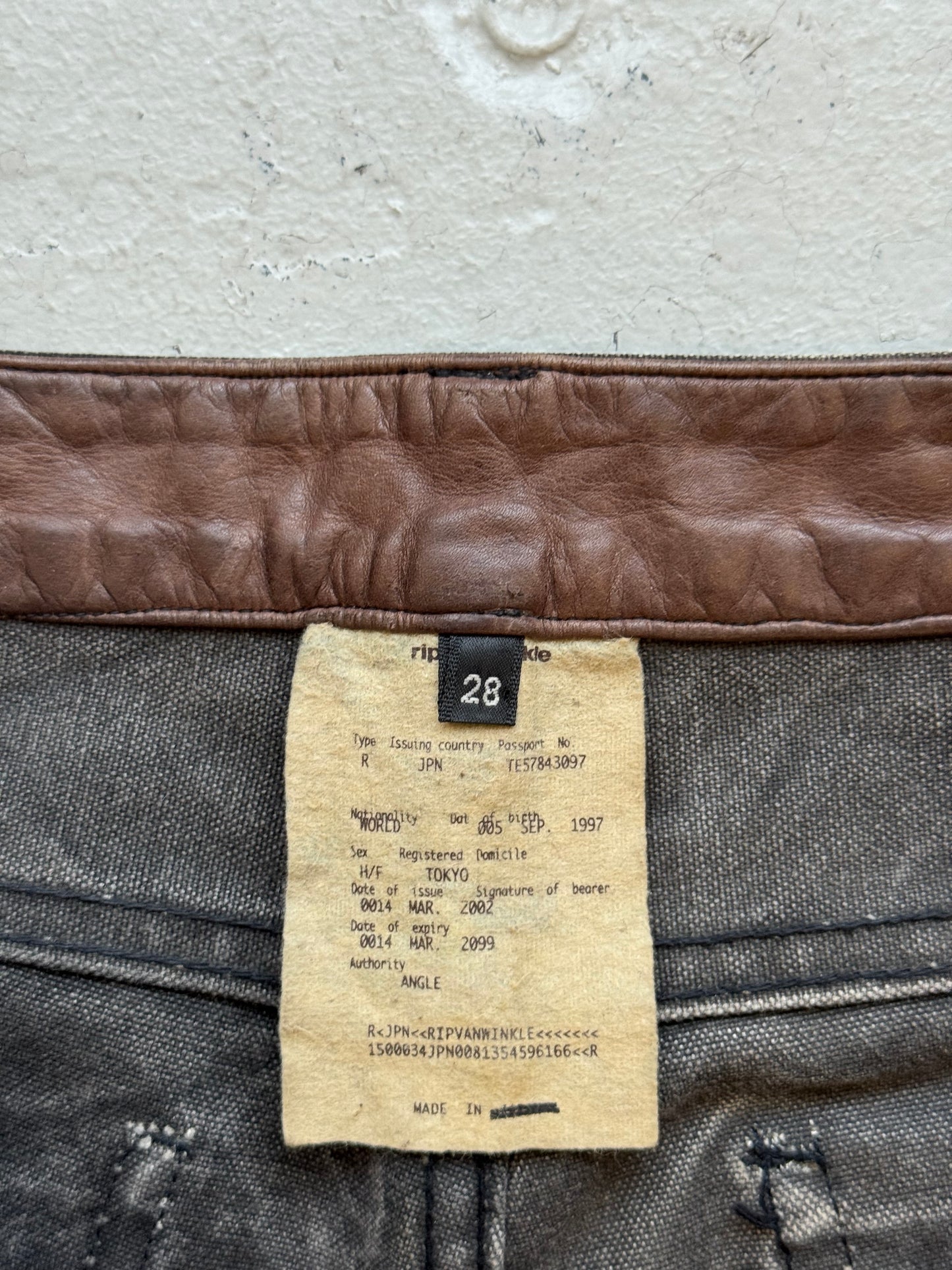 RIPVANWINKLE Stone Wash Denim (28)