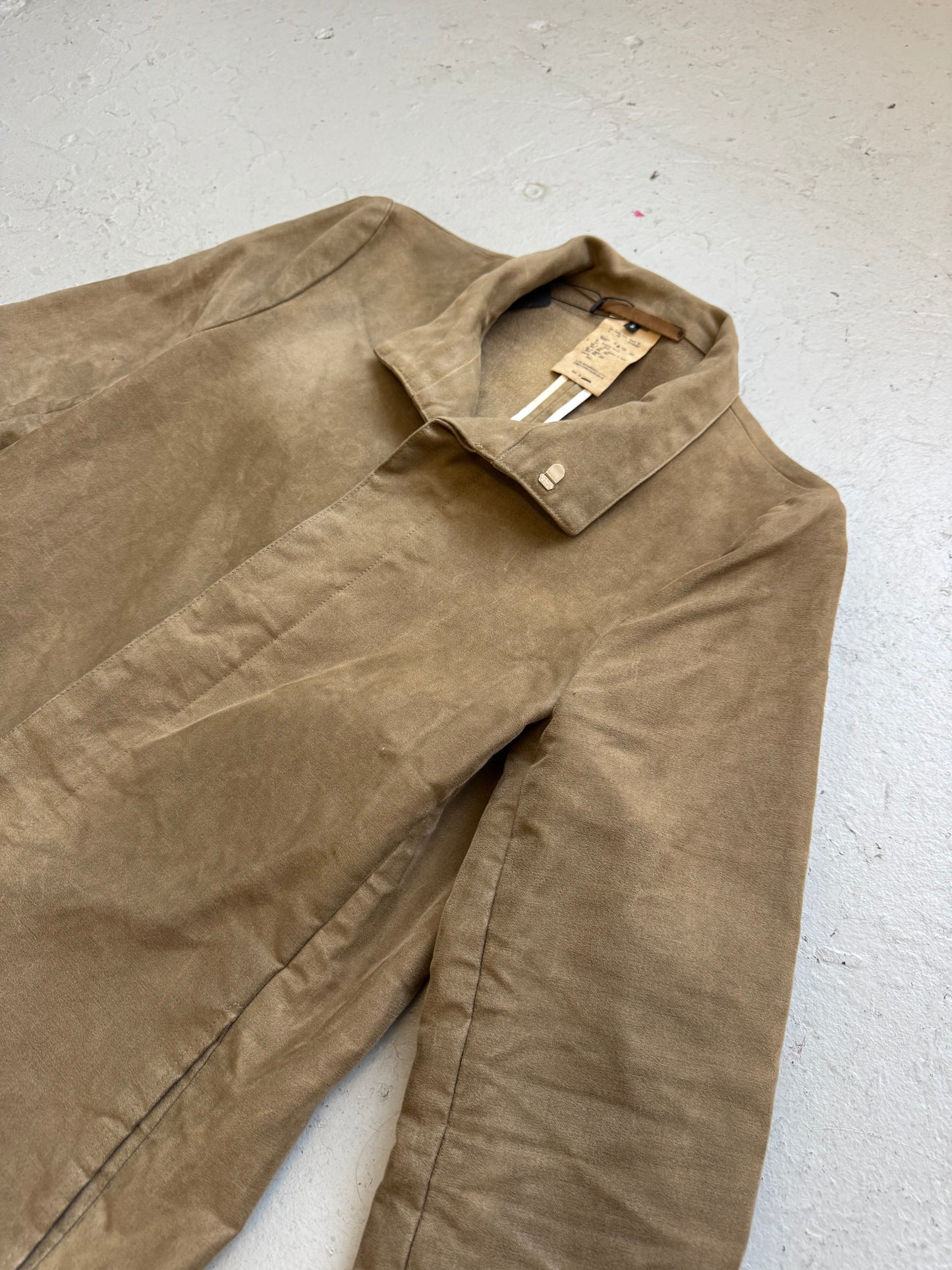 RIPVANWINKLE Stone Wash Work Jacket (S) Khaki Jacket (S)