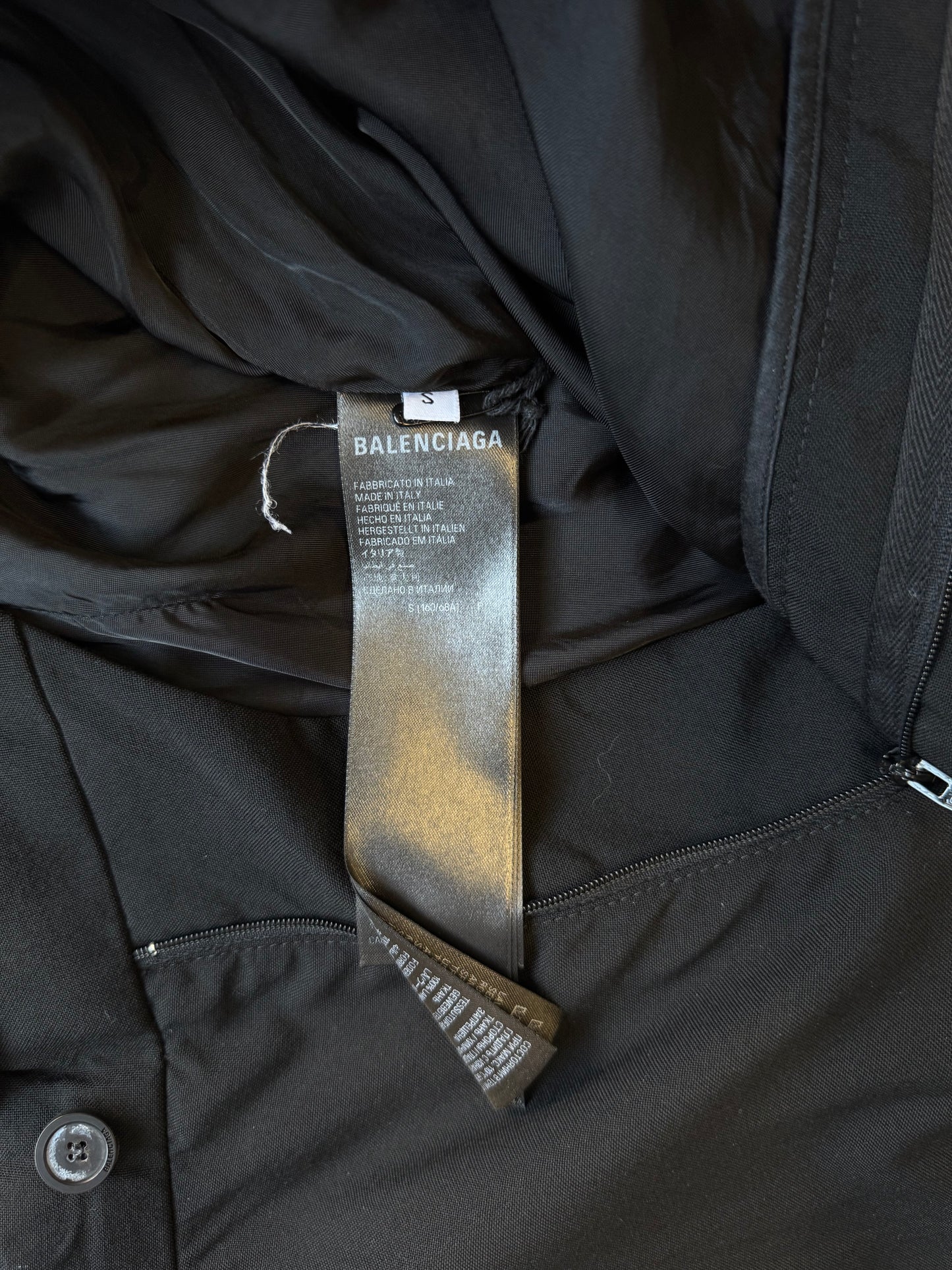 Balenciaga Graffiti Wool Skater Trousers (S)