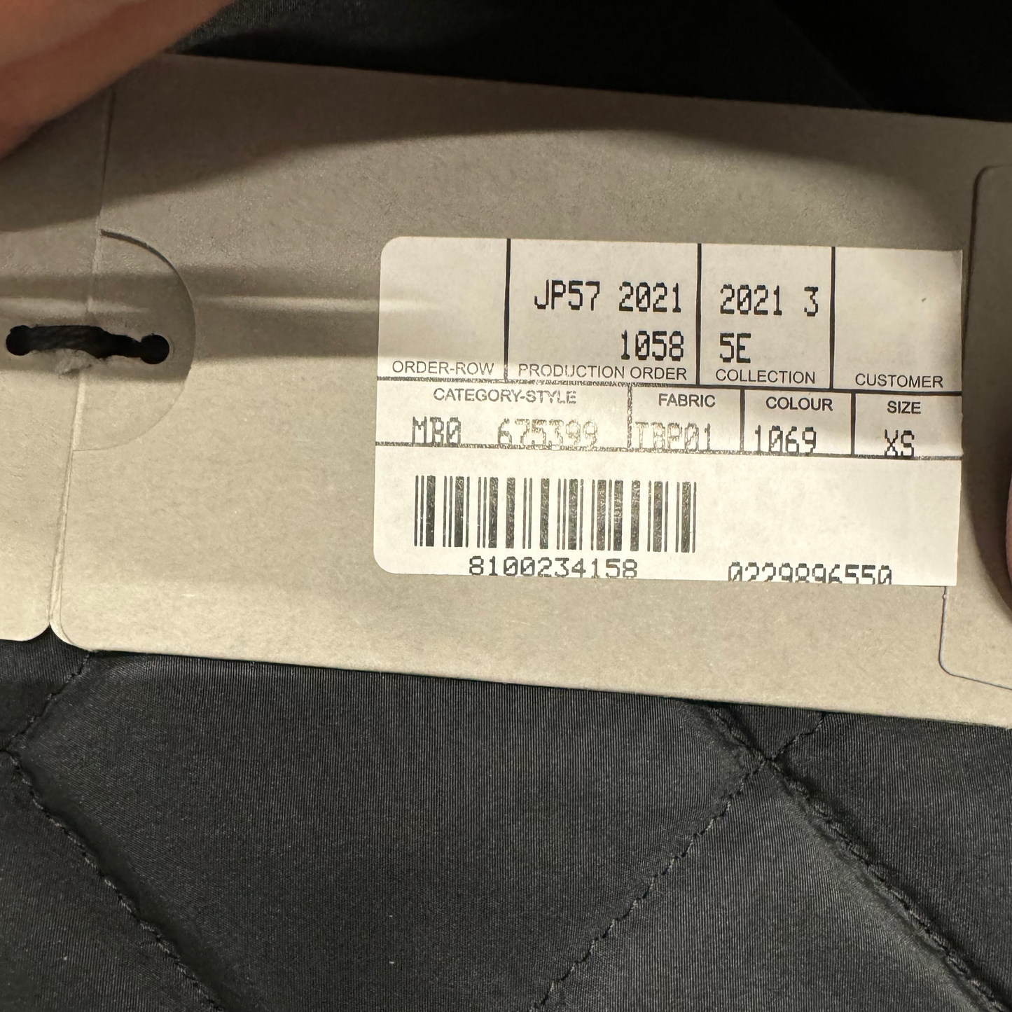 Balenciaga Double B Light Parka (XS)