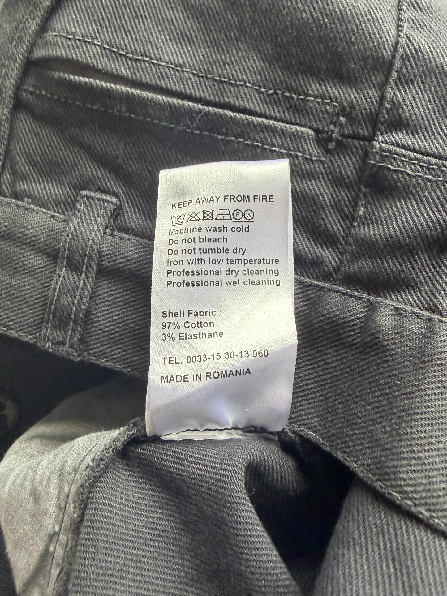Damir Doma Silent Charcol Denim (S)
