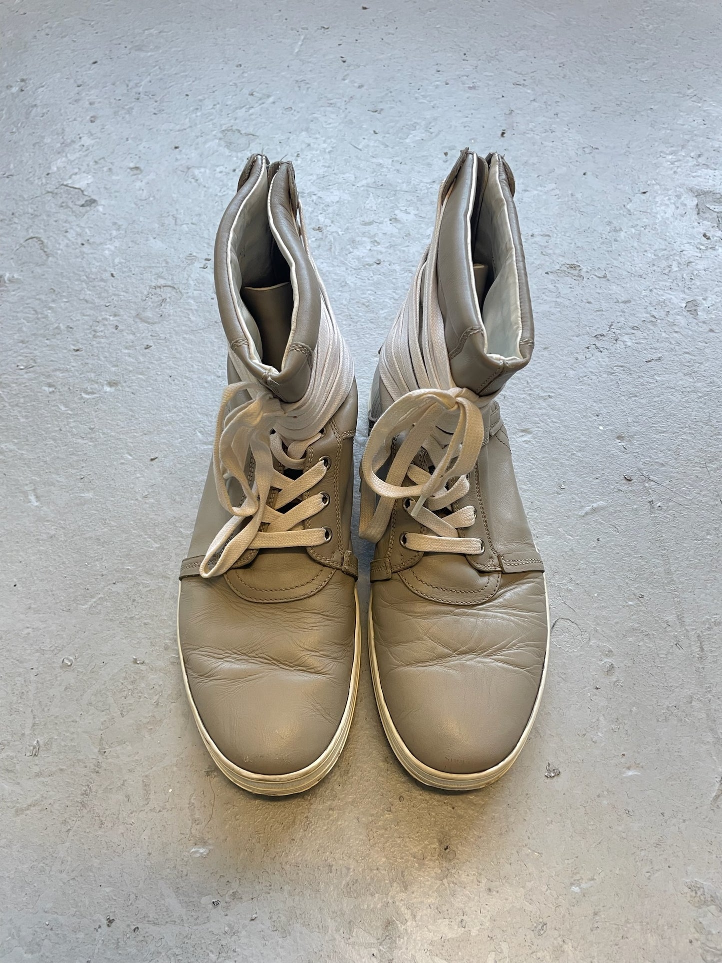Dior Homme Kris Van Assche FW2010 Laced Zip Up Sneakers (42.5)
