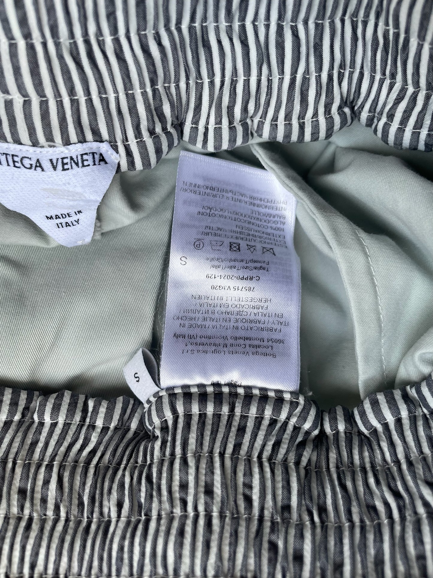 Bottega Veneta Double Layer Shorts (S)