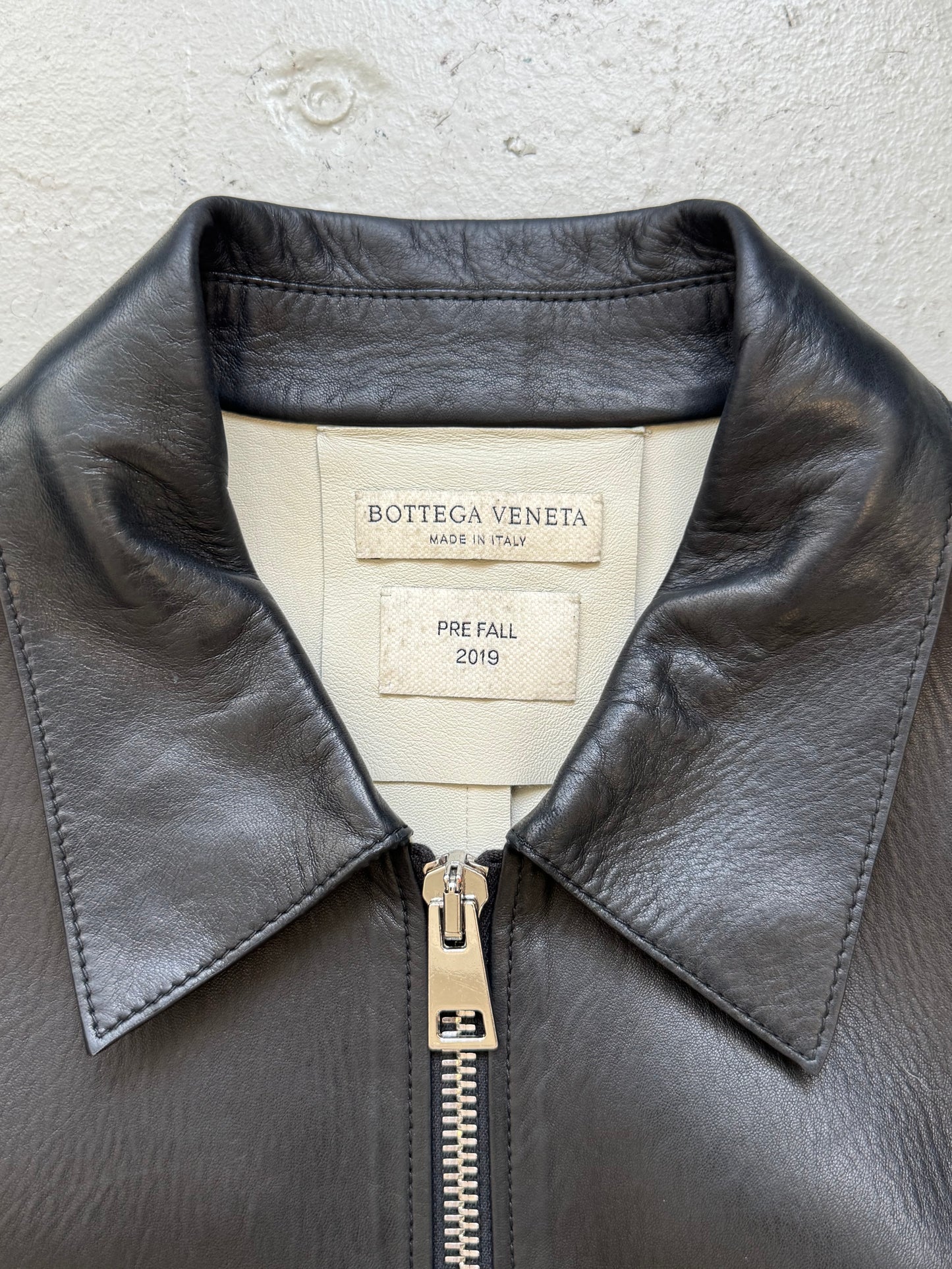 Bottega Veneta Pre-Fall 2019 Leather Bonded Jacket (48)
