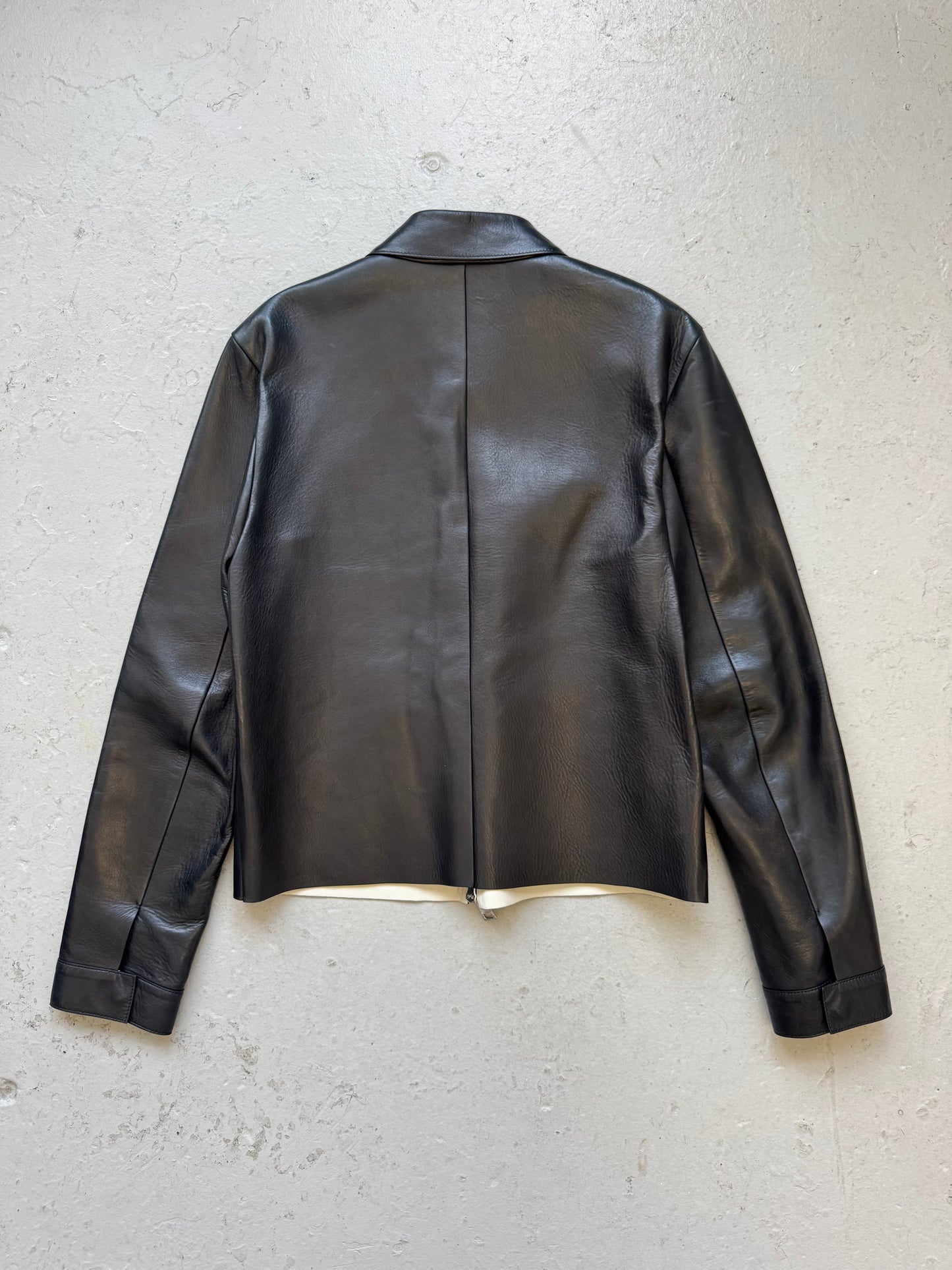 Bottega Veneta Pre-Fall 2019 Leather Bonded Jacket (48)