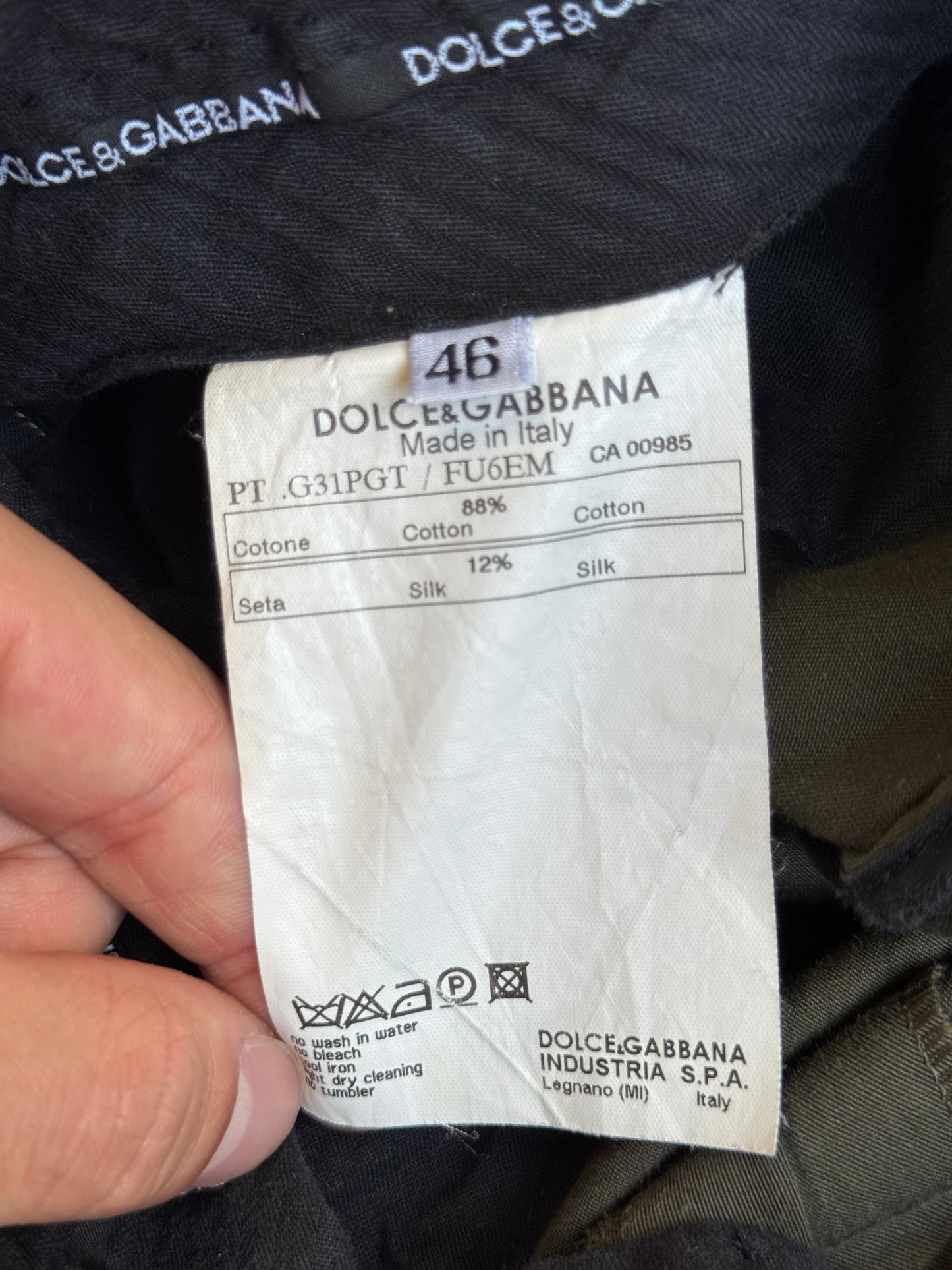 Dolce & Gabbana SS08 Military Cargo (46)