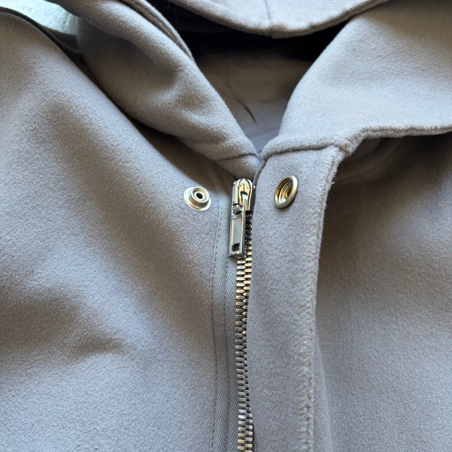 Rock Owens AW19 LARRY Purple Wool Parka (48)