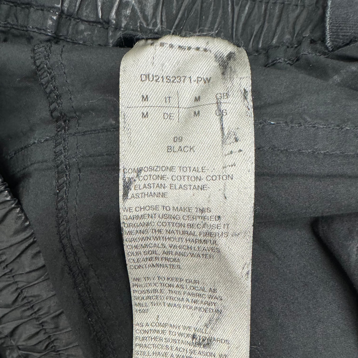 Rick Owens DRKSHDW Cropped Creatch Cargos (M)