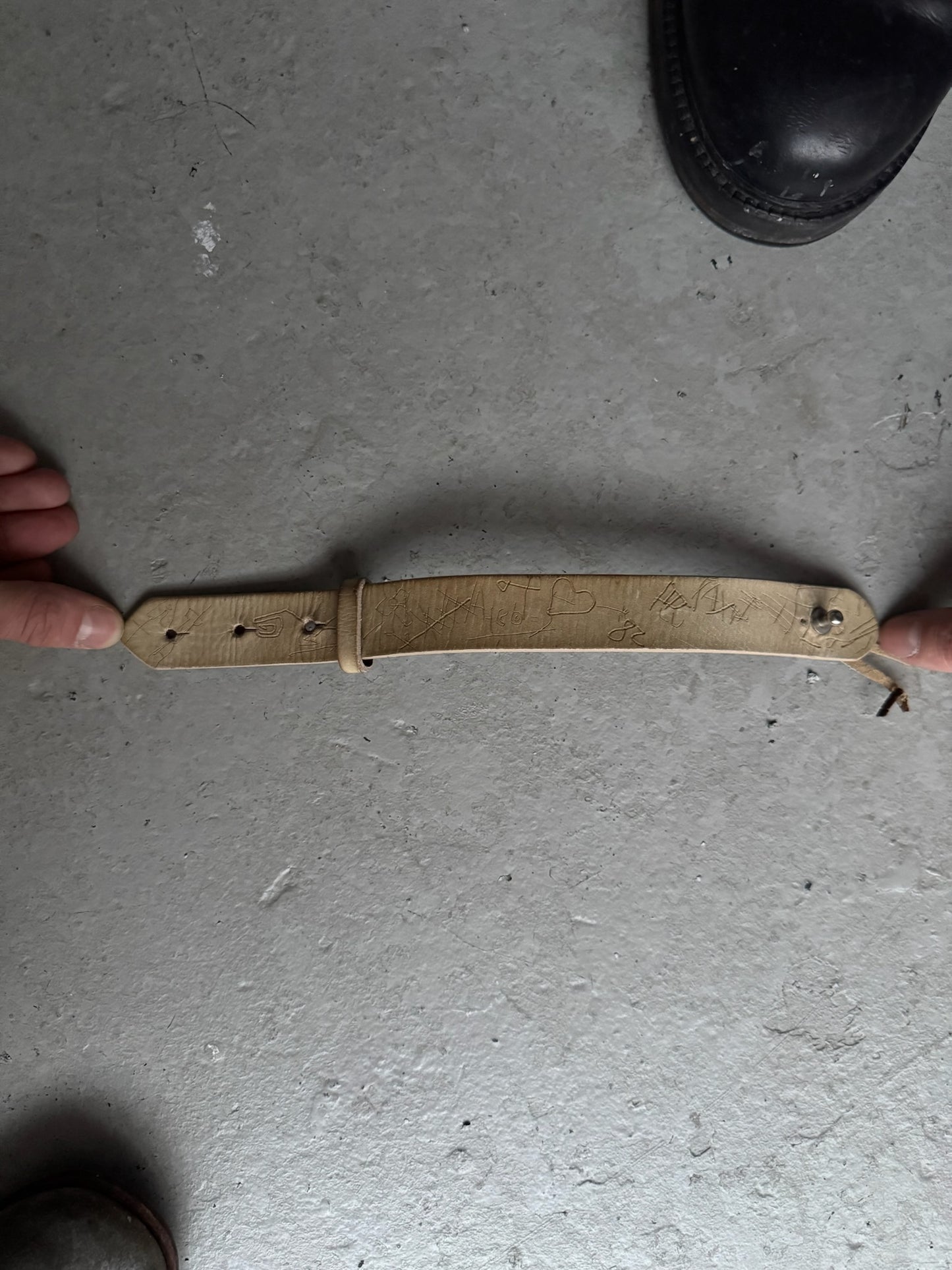 Maison Martin Margiela Leather Bracelet (OS)