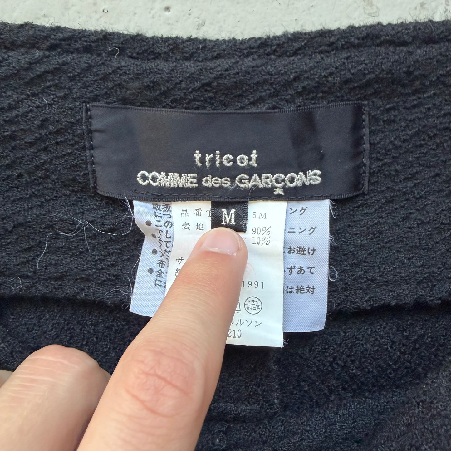 Comme Des Garcons Tricot 1991 Wool 3/4 Bottoms (M)