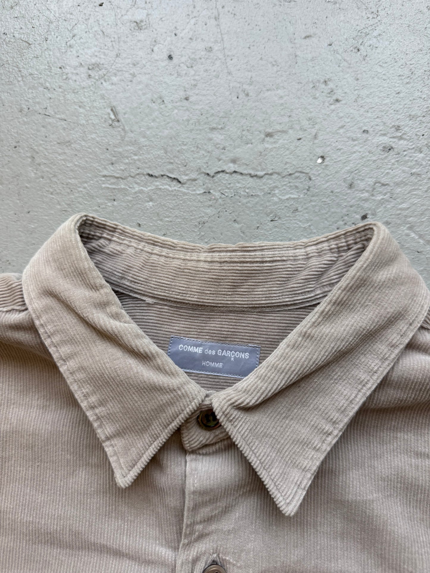 Comme Des Garcons Homme 1995 Corduroy Button Up (XL)
